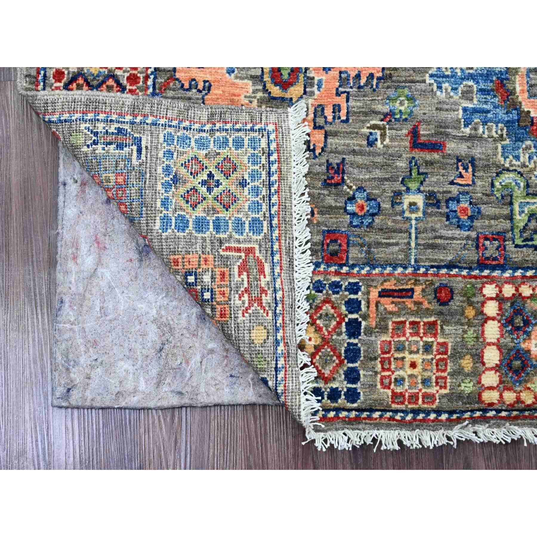 Tribal-Geometric-Hand-Knotted-Rug-103155