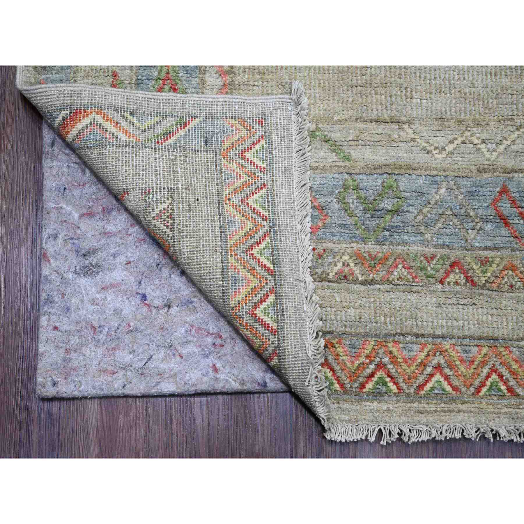 Tribal-Geometric-Hand-Knotted-Rug-103180