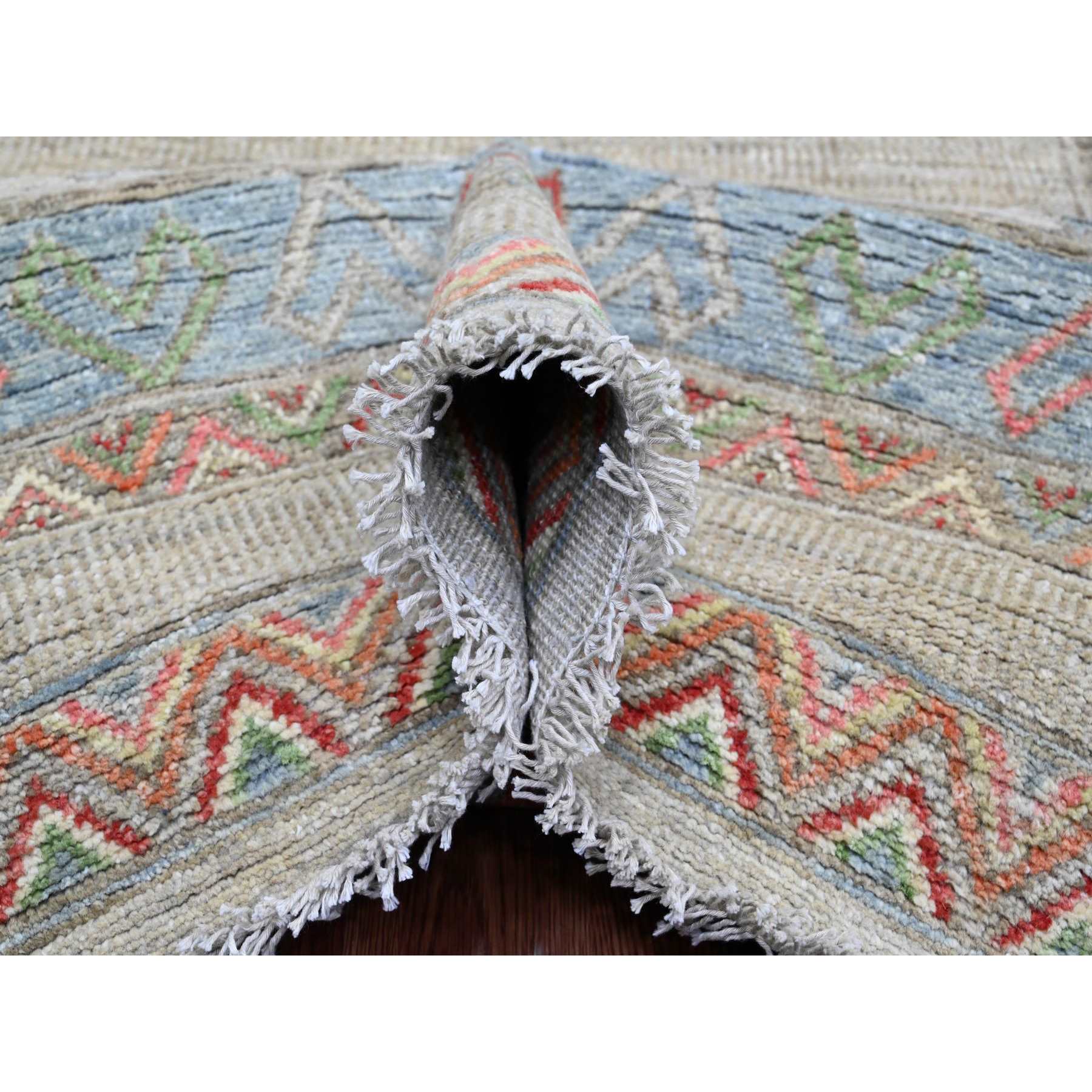 Tribal-Geometric-Hand-Knotted-Rug-103180