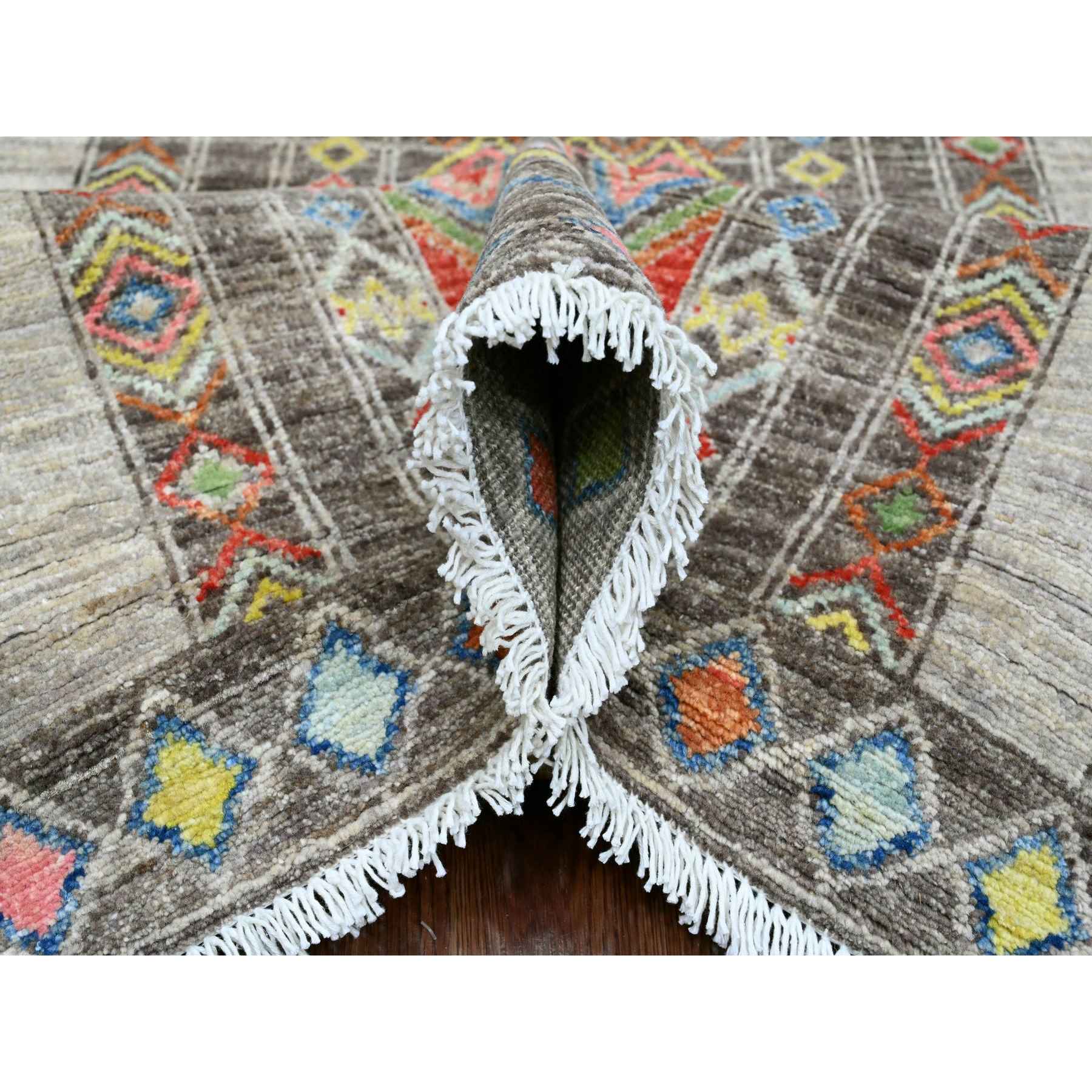 Tribal-Geometric-Hand-Knotted-Rug-103185