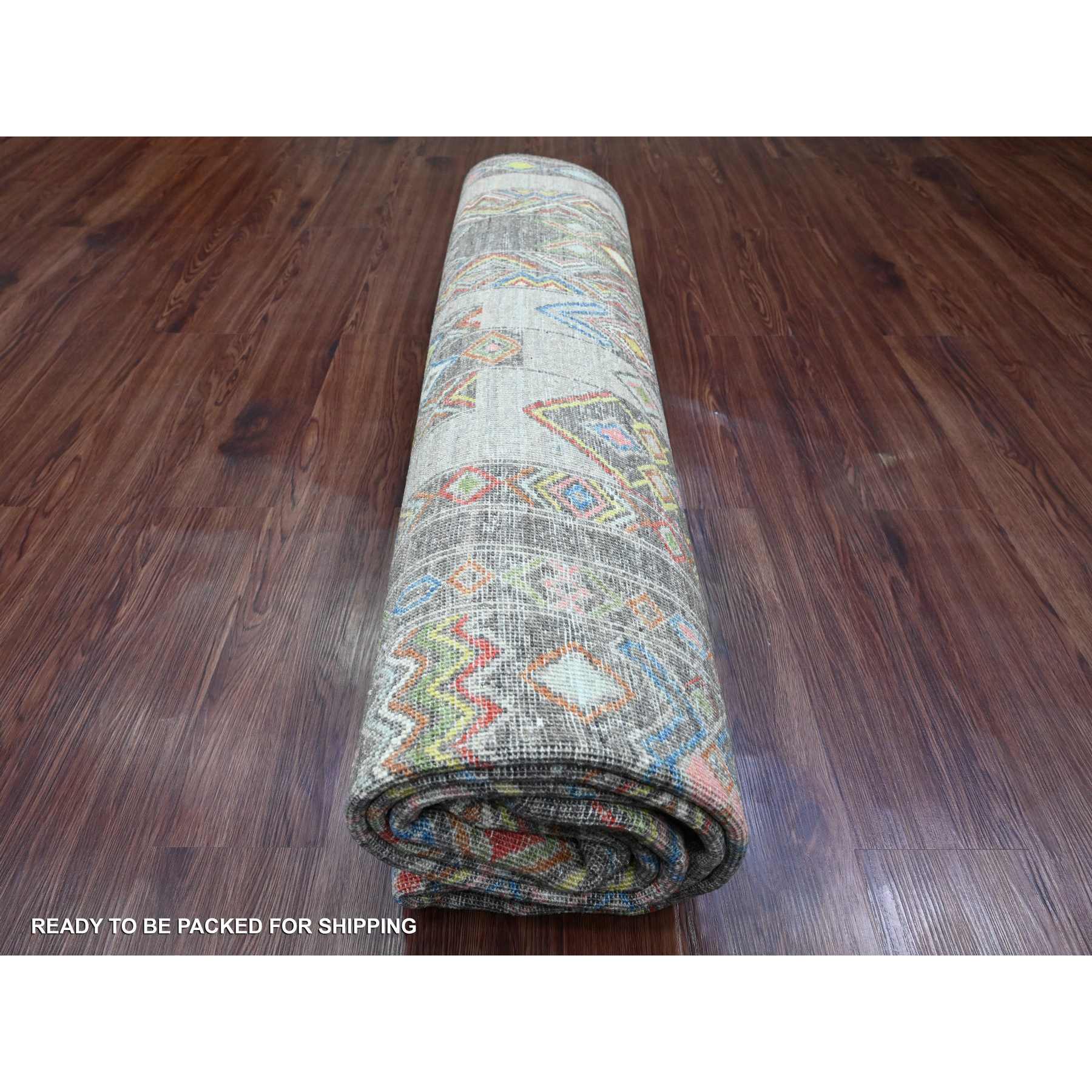 Tribal-Geometric-Hand-Knotted-Rug-103185