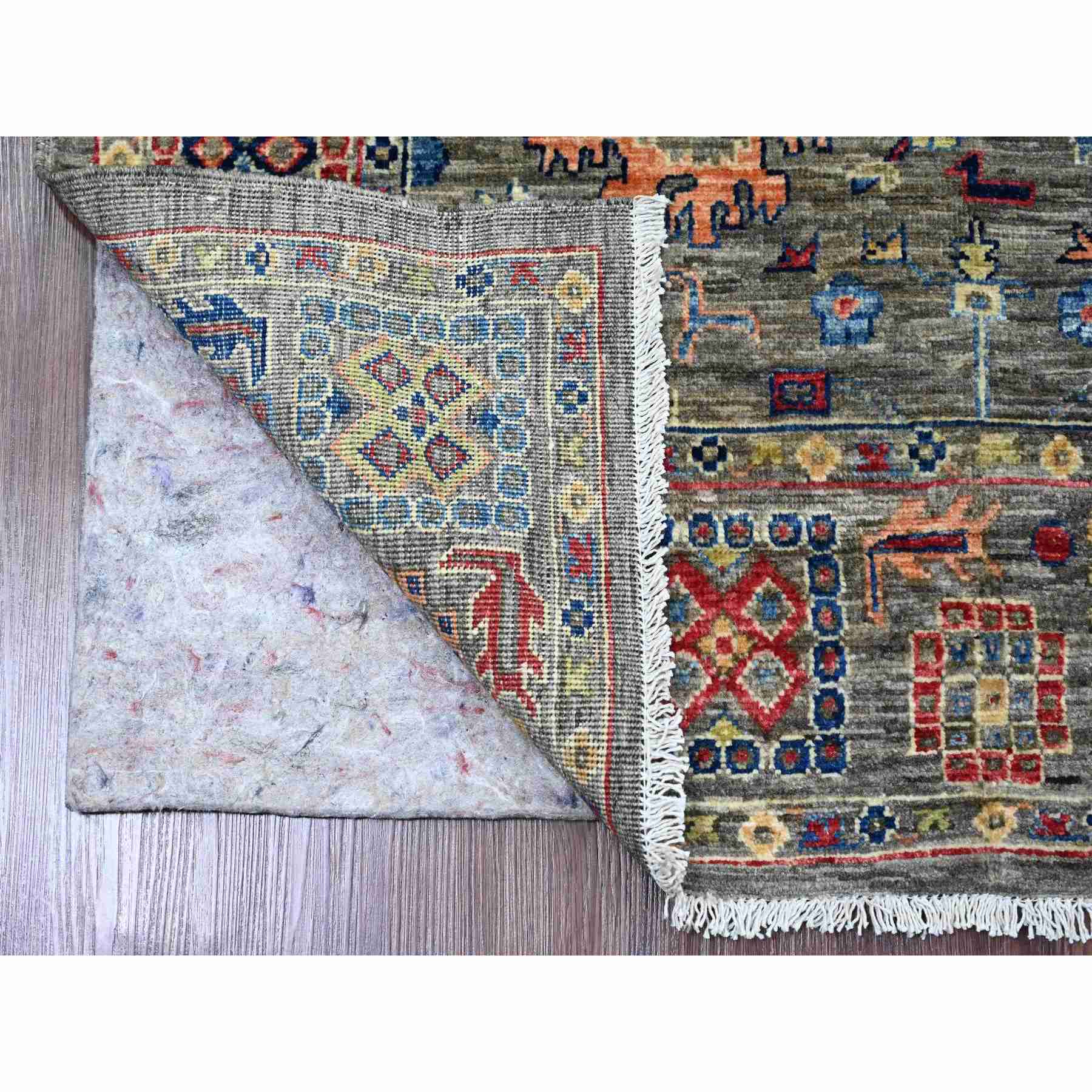 Tribal-Geometric-Hand-Knotted-Rug-103480