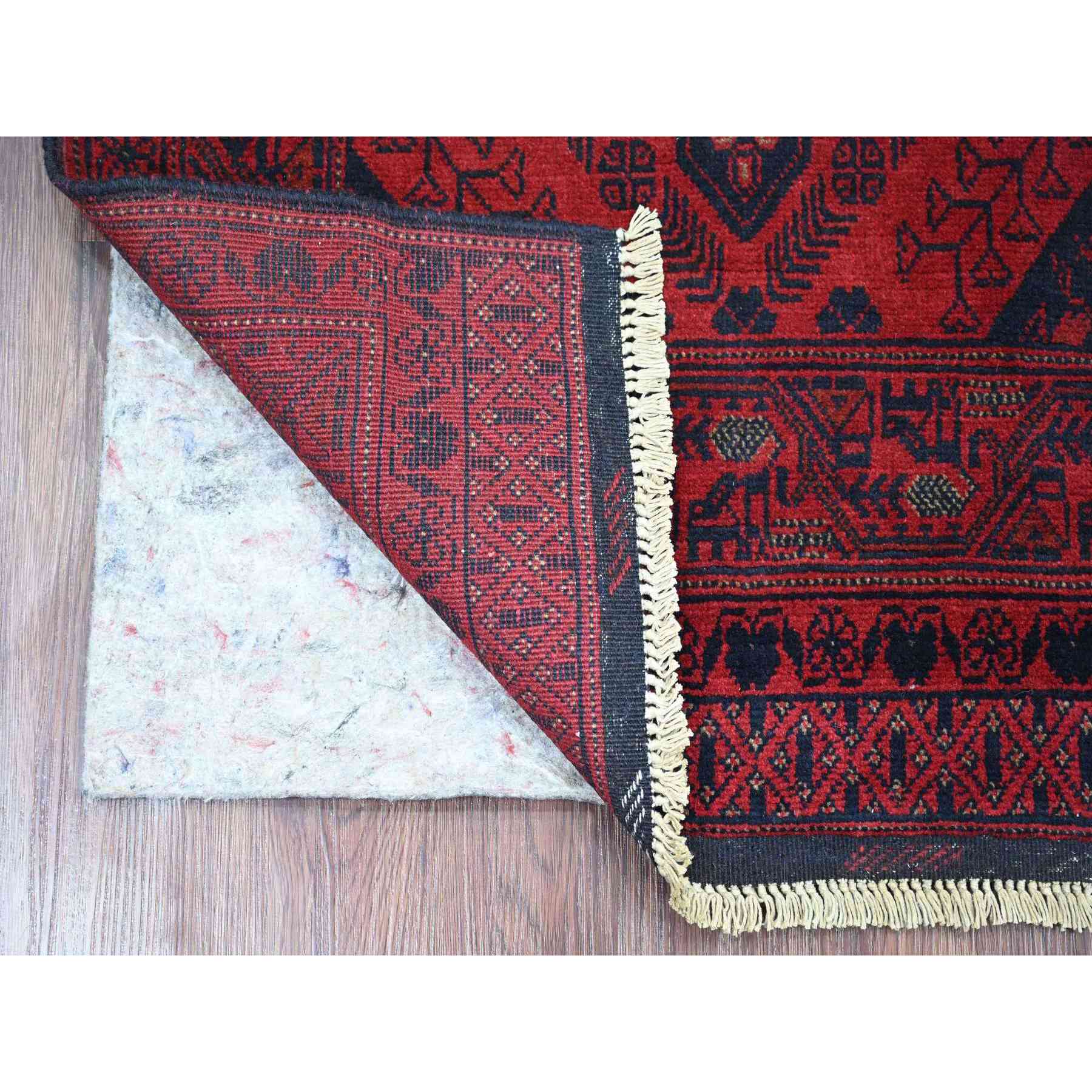 Tribal-Geometric-Hand-Knotted-Rug-103520