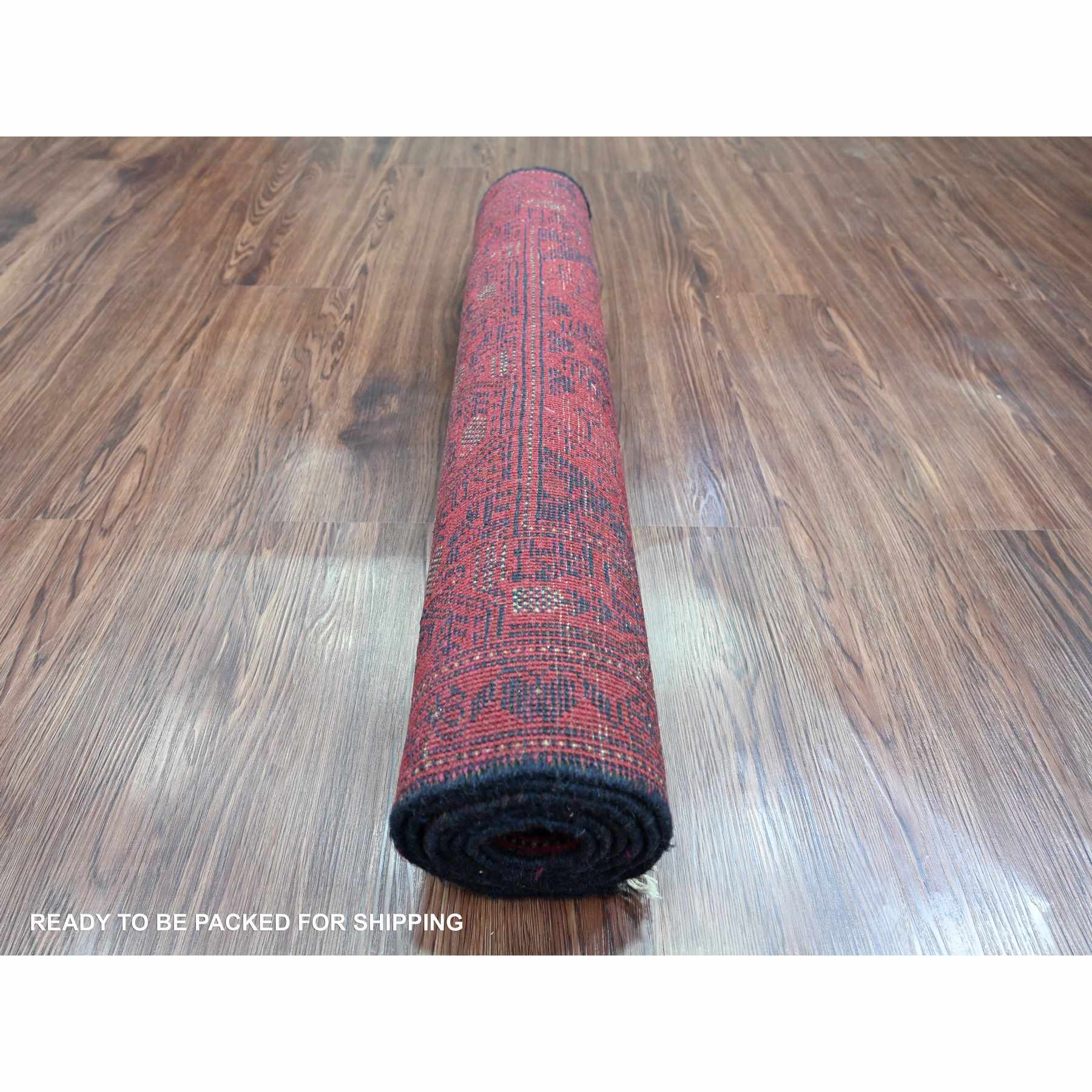 Tribal-Geometric-Hand-Knotted-Rug-103520