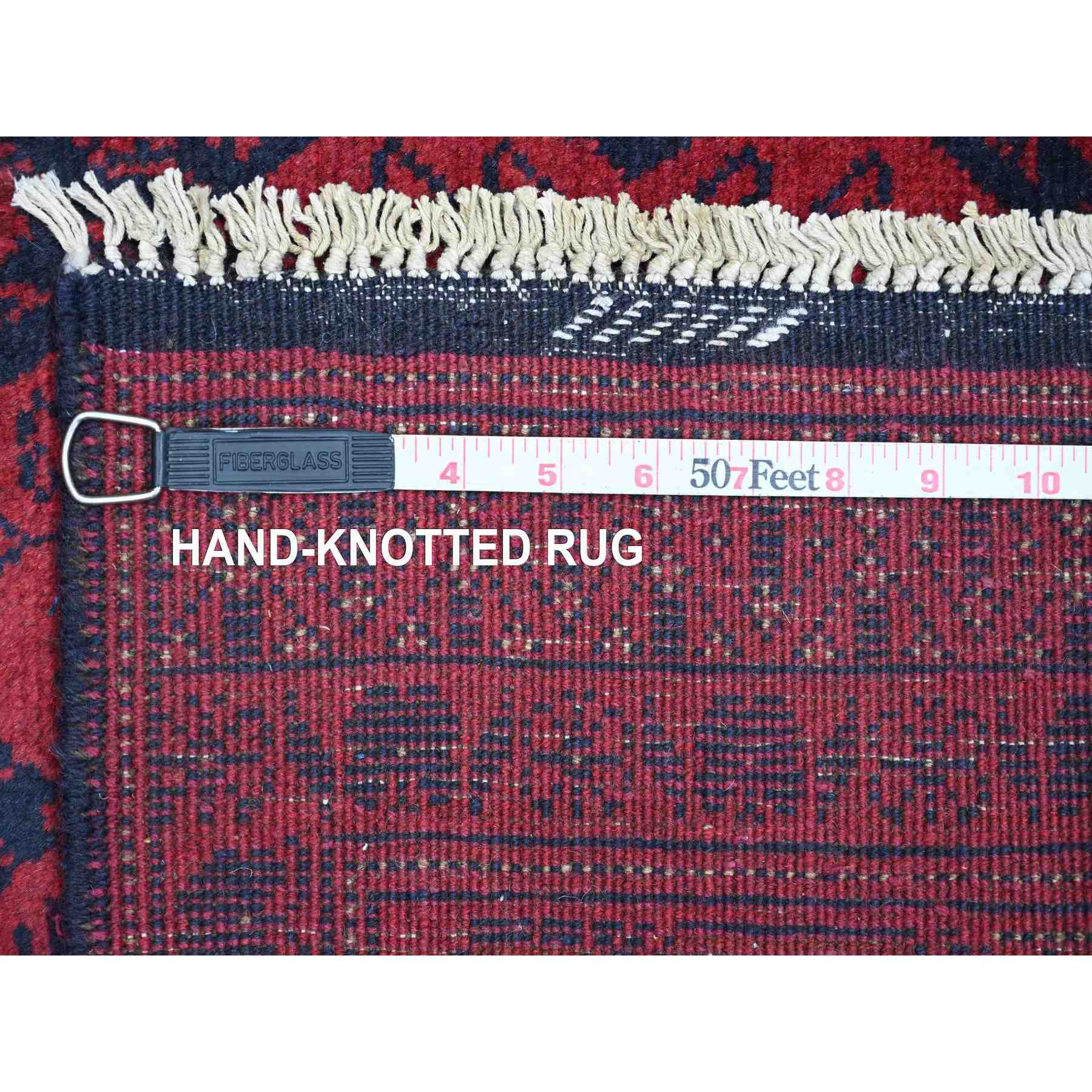 Tribal-Geometric-Hand-Knotted-Rug-103520