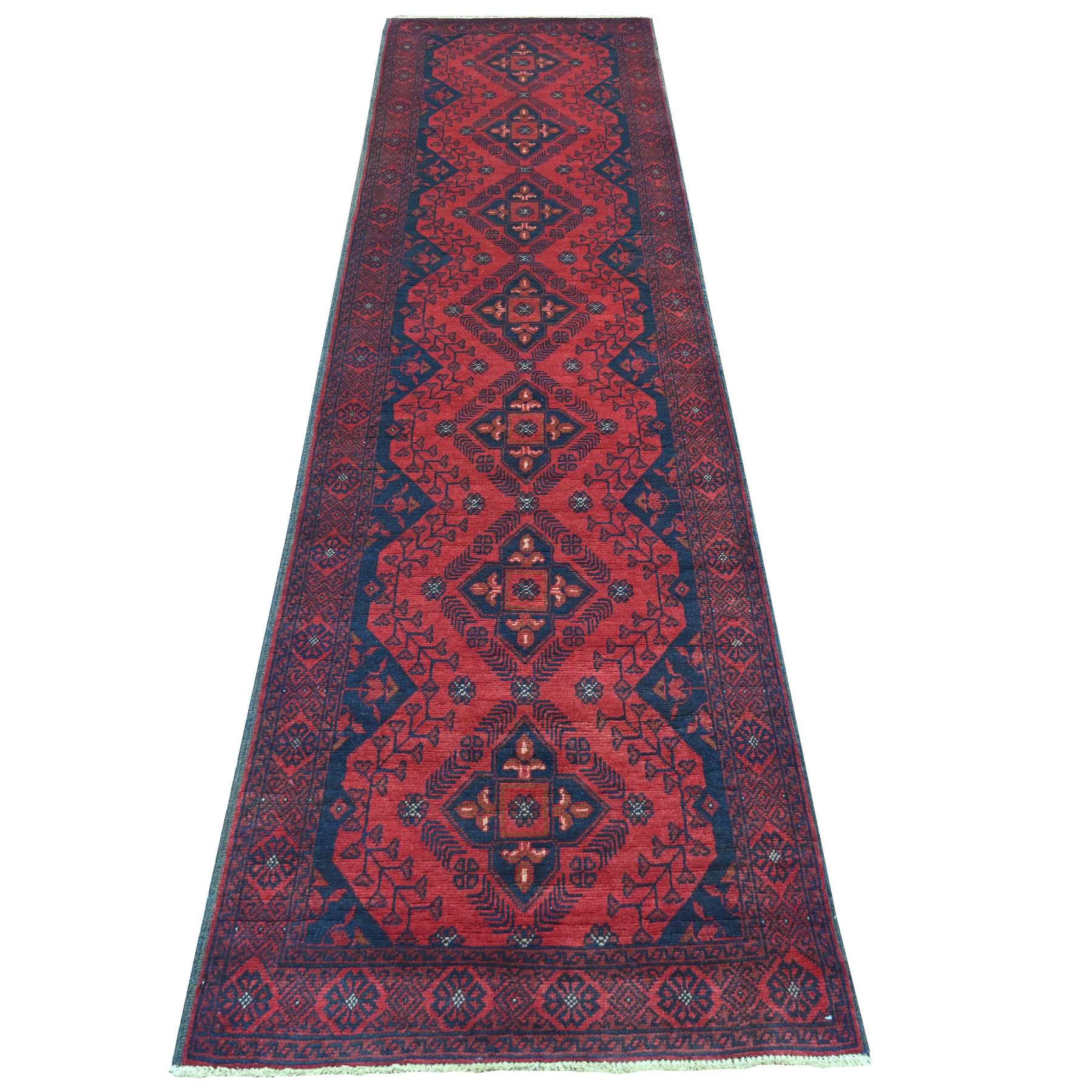 Tribal-Geometric-Hand-Knotted-Rug-103525