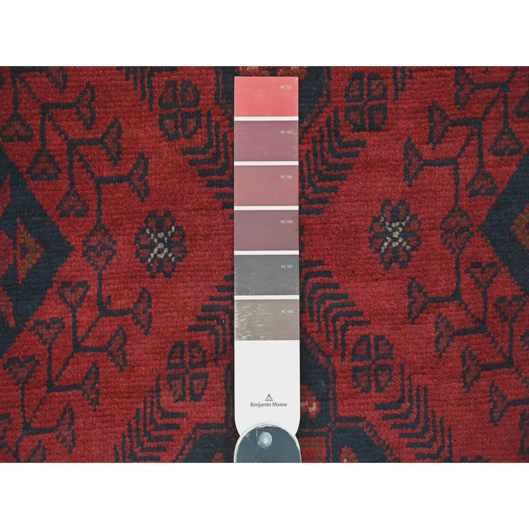 Tribal-Geometric-Hand-Knotted-Rug-103525