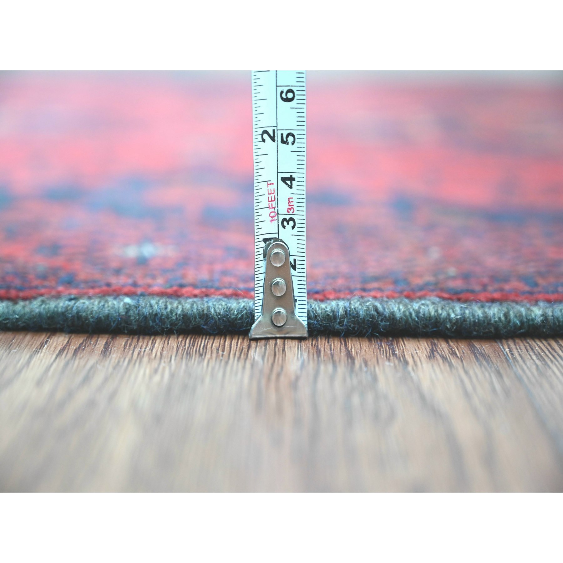 Tribal-Geometric-Hand-Knotted-Rug-103525