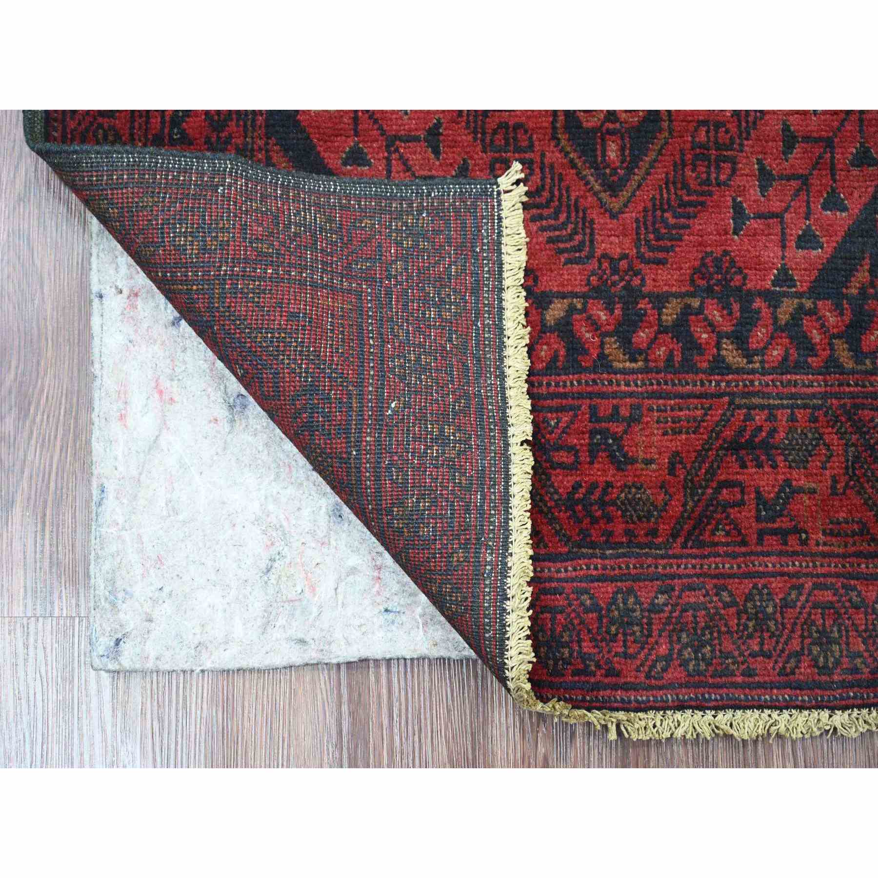 Tribal-Geometric-Hand-Knotted-Rug-103555