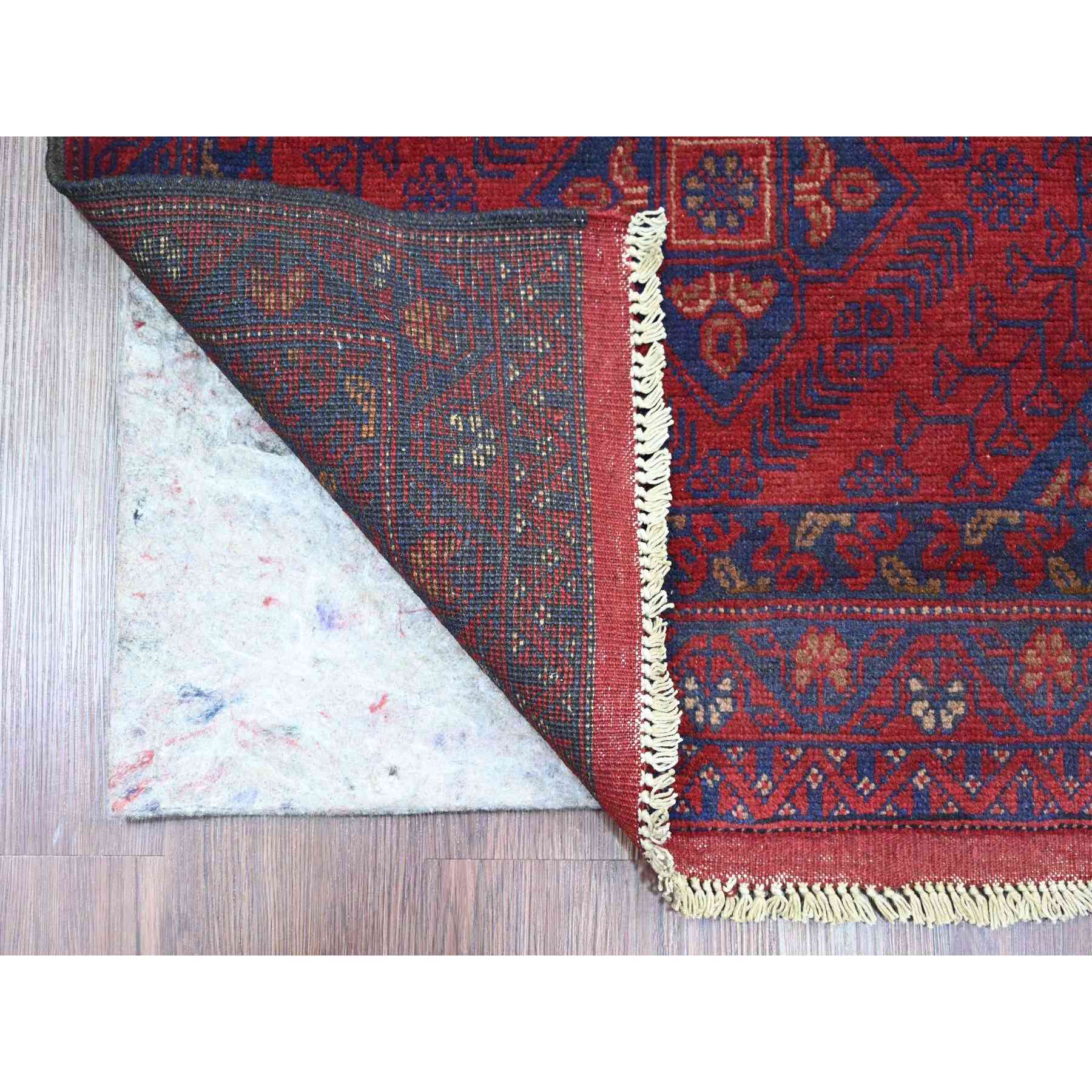 Tribal-Geometric-Hand-Knotted-Rug-103580