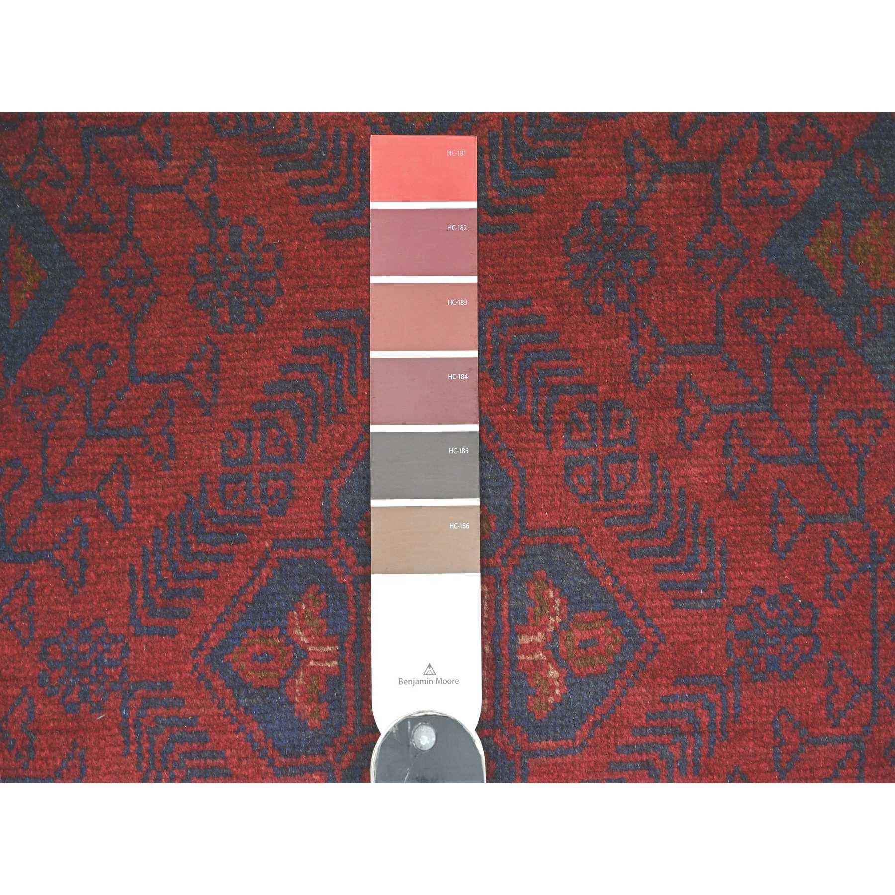 Tribal-Geometric-Hand-Knotted-Rug-103580