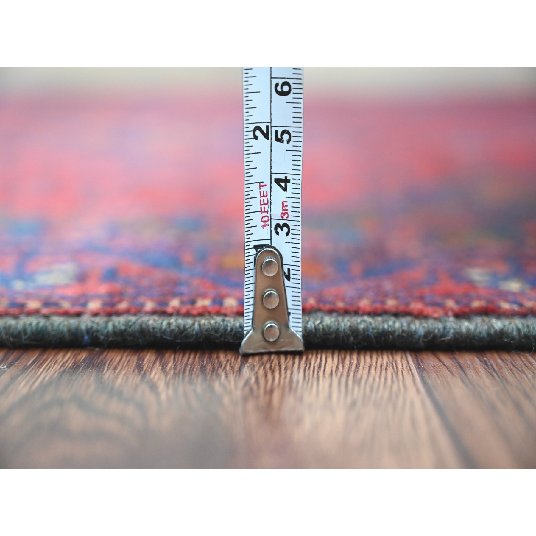 Tribal-Geometric-Hand-Knotted-Rug-103580