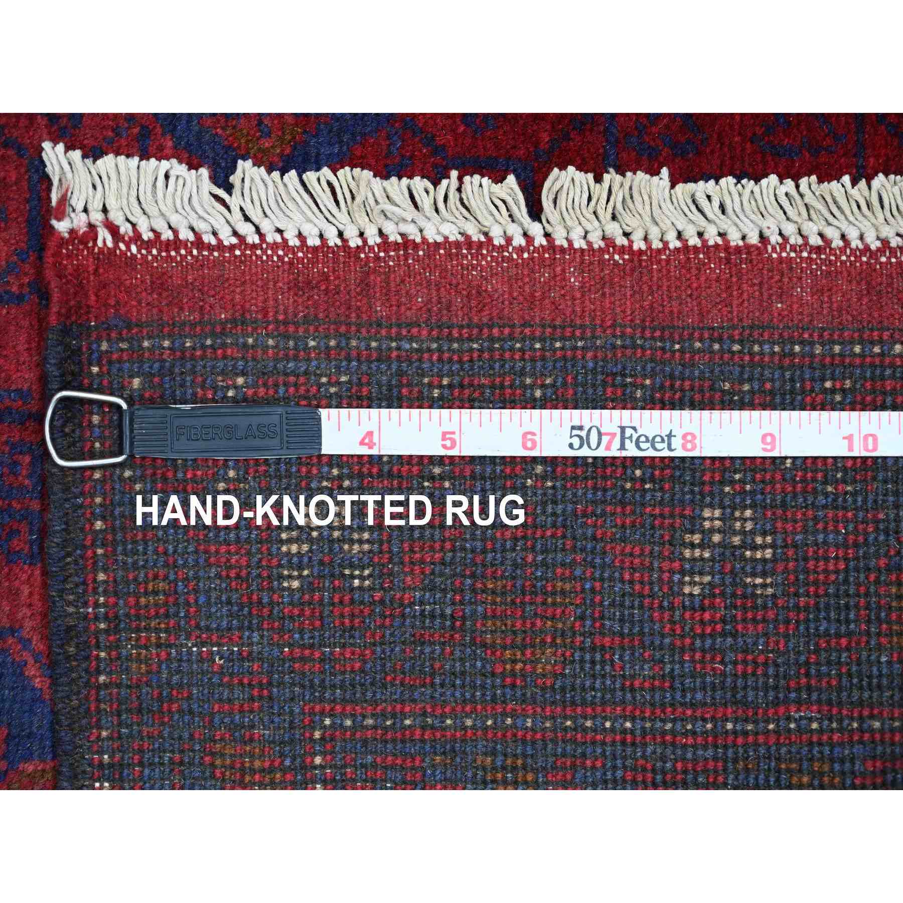 Tribal-Geometric-Hand-Knotted-Rug-103580