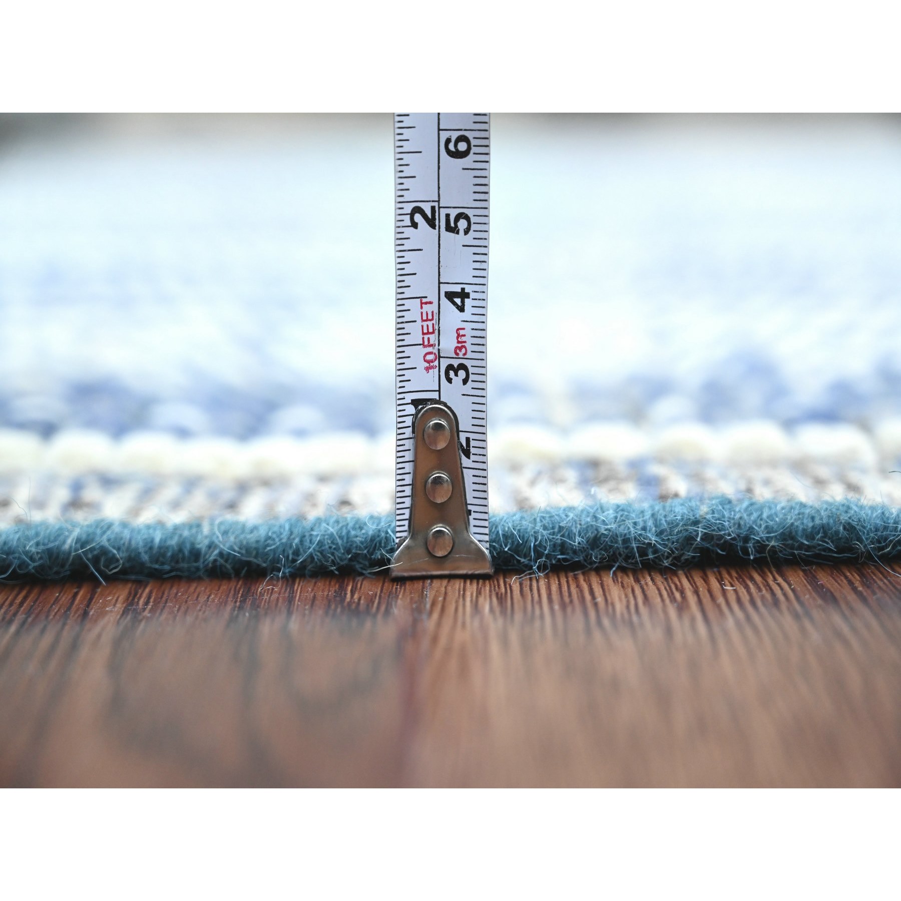 Tribal-Geometric-Hand-Knotted-Rug-103705