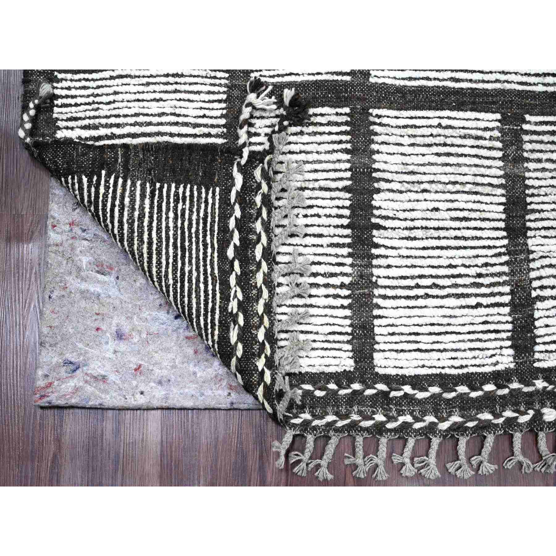 Tribal-Geometric-Hand-Knotted-Rug-103715