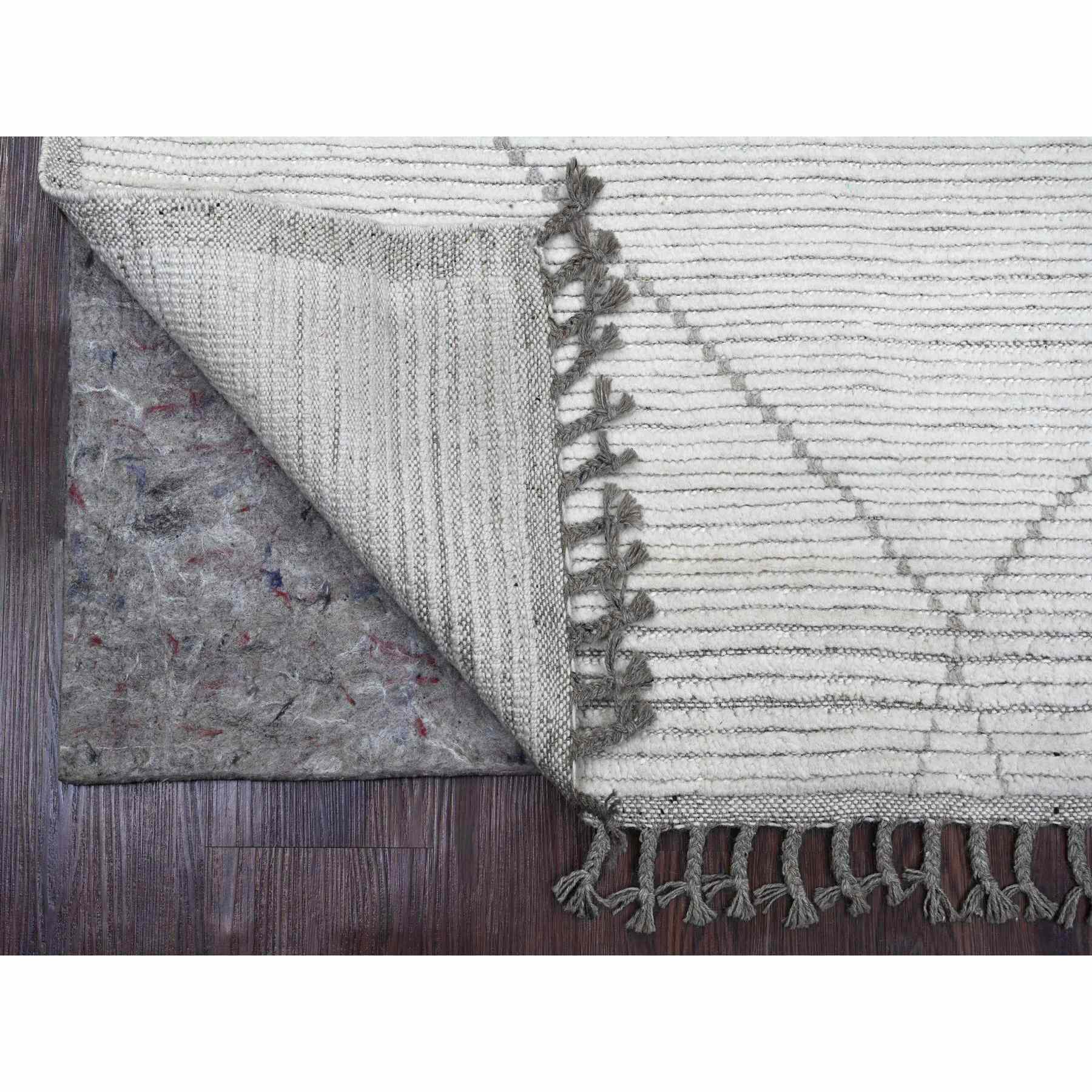 Tribal-Geometric-Hand-Knotted-Rug-103720