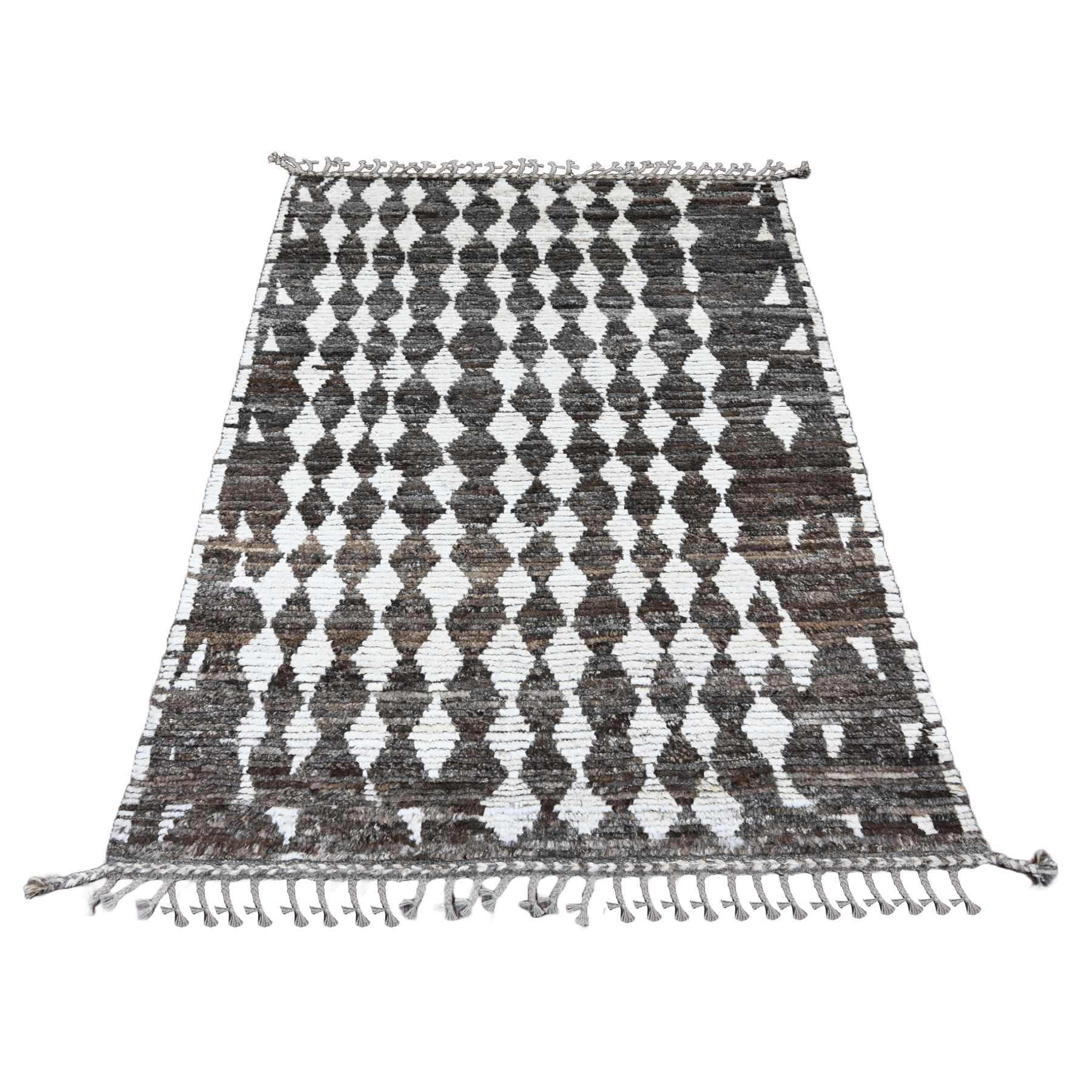 Tribal-Geometric-Hand-Knotted-Rug-103725