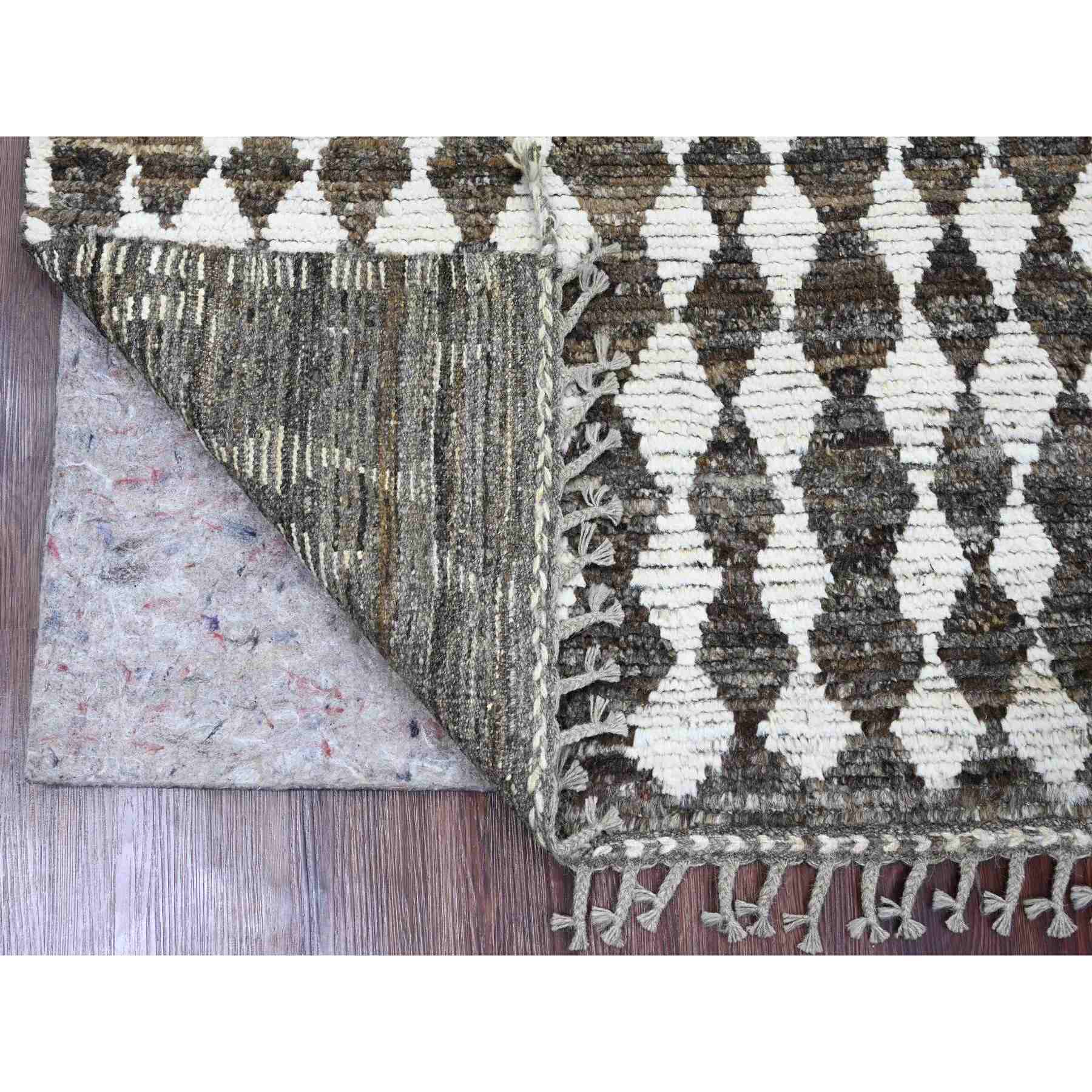 Tribal-Geometric-Hand-Knotted-Rug-103725