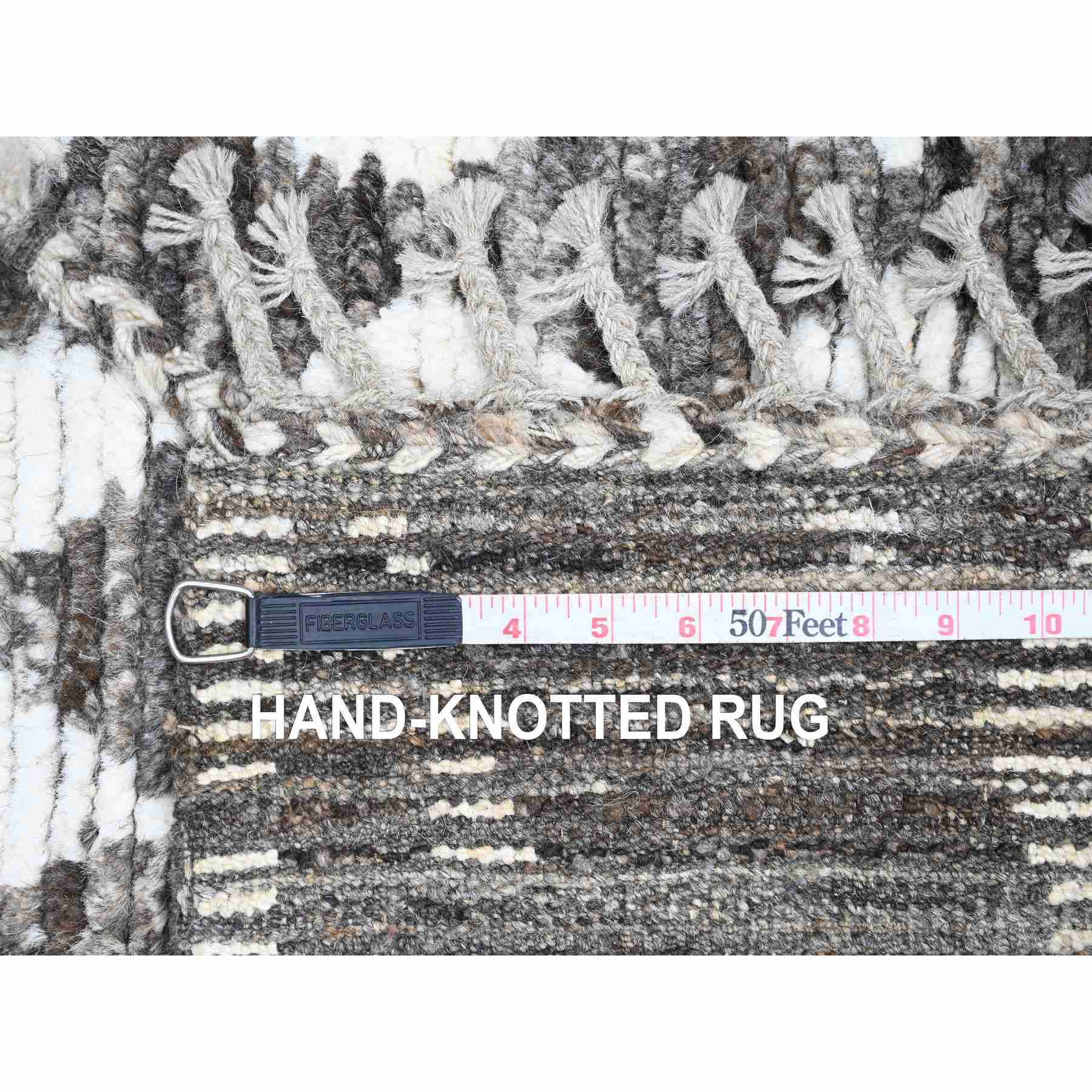 Tribal-Geometric-Hand-Knotted-Rug-103725