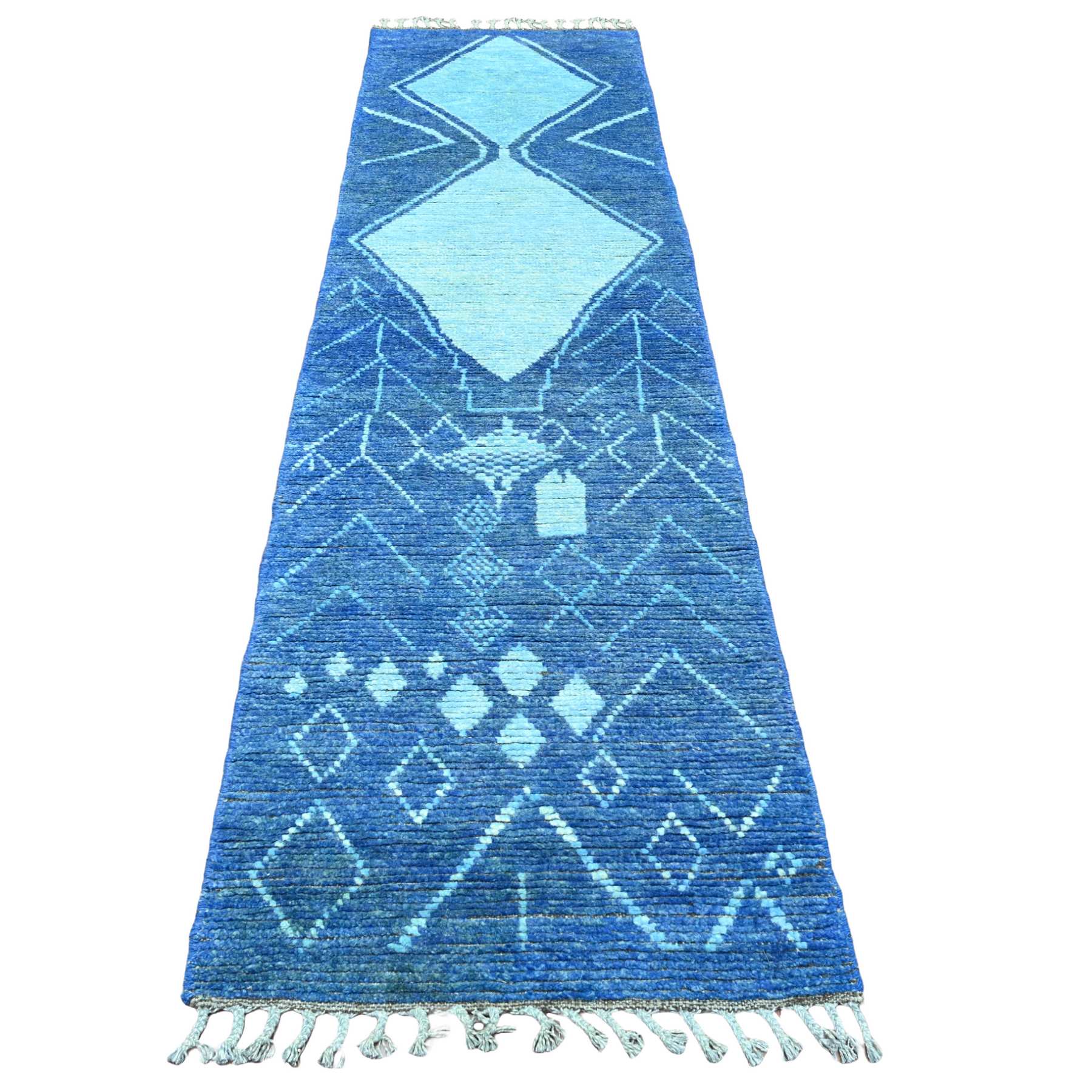 Tribal-Geometric-Hand-Knotted-Rug-103730