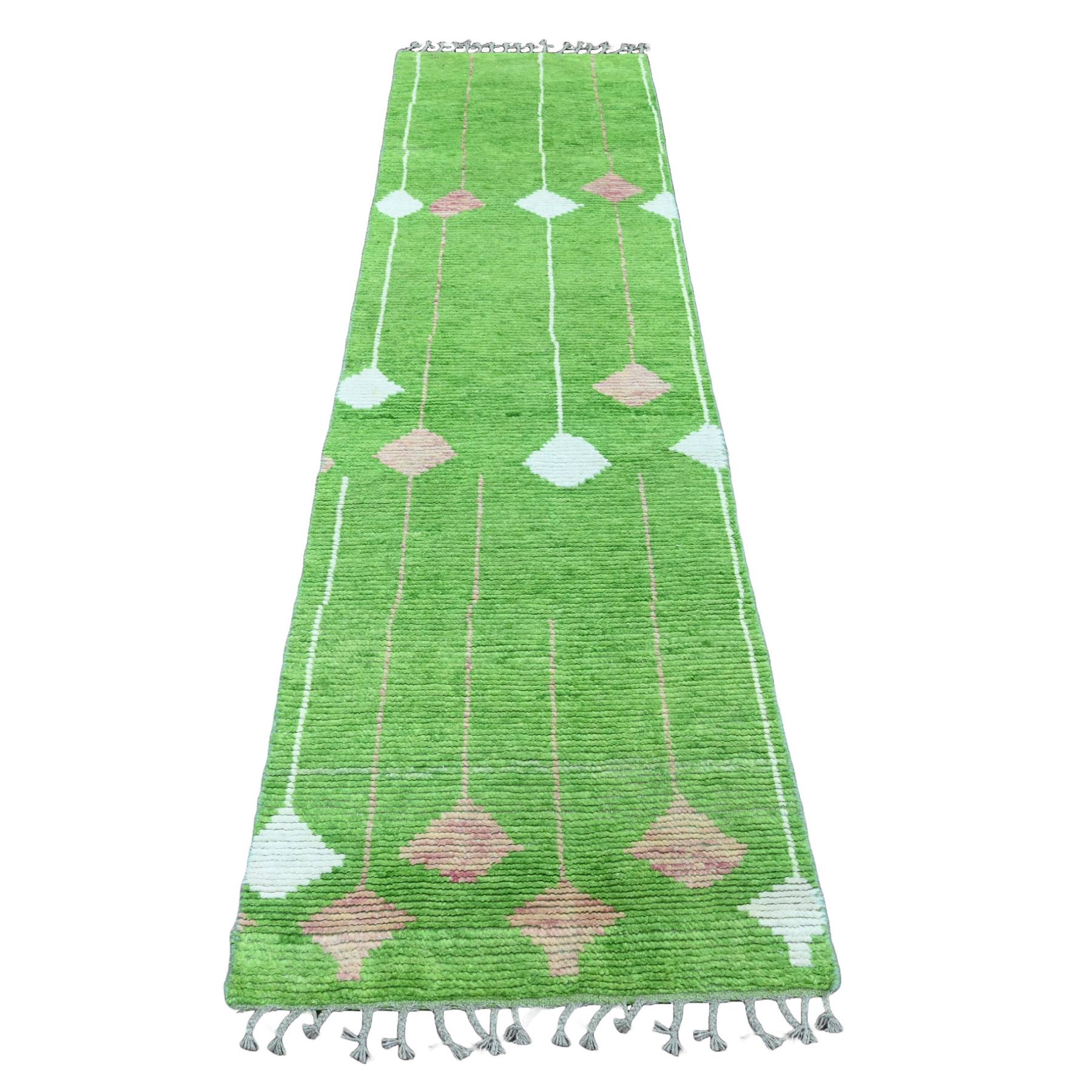 Tribal-Geometric-Hand-Knotted-Rug-103735