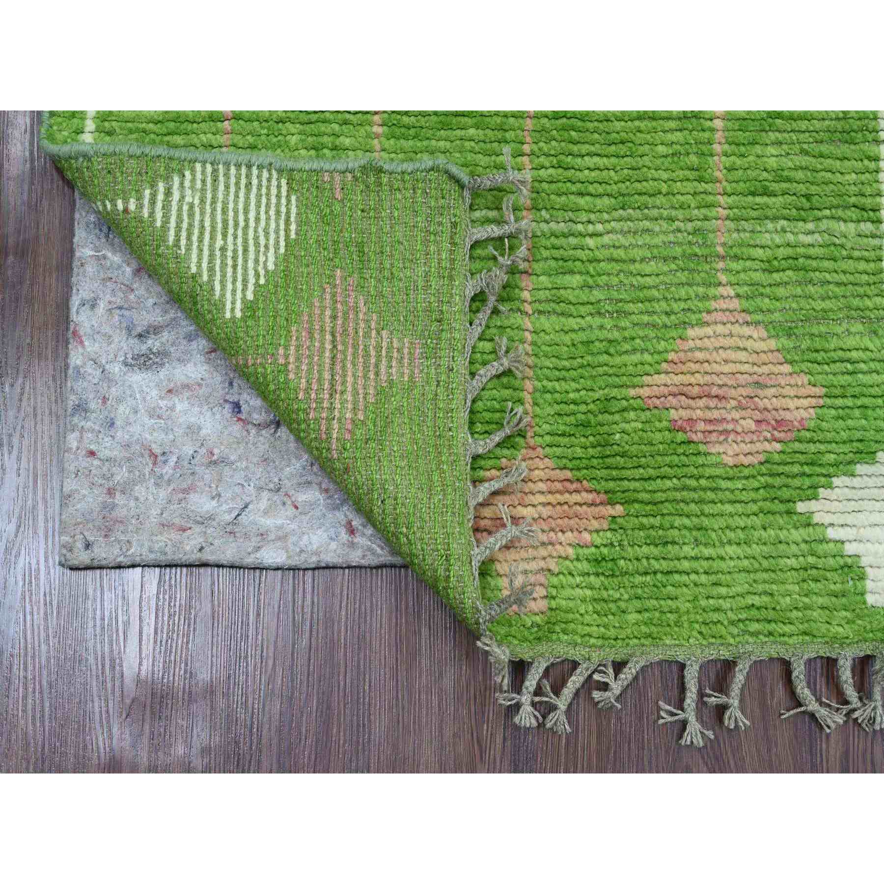 Tribal-Geometric-Hand-Knotted-Rug-103735