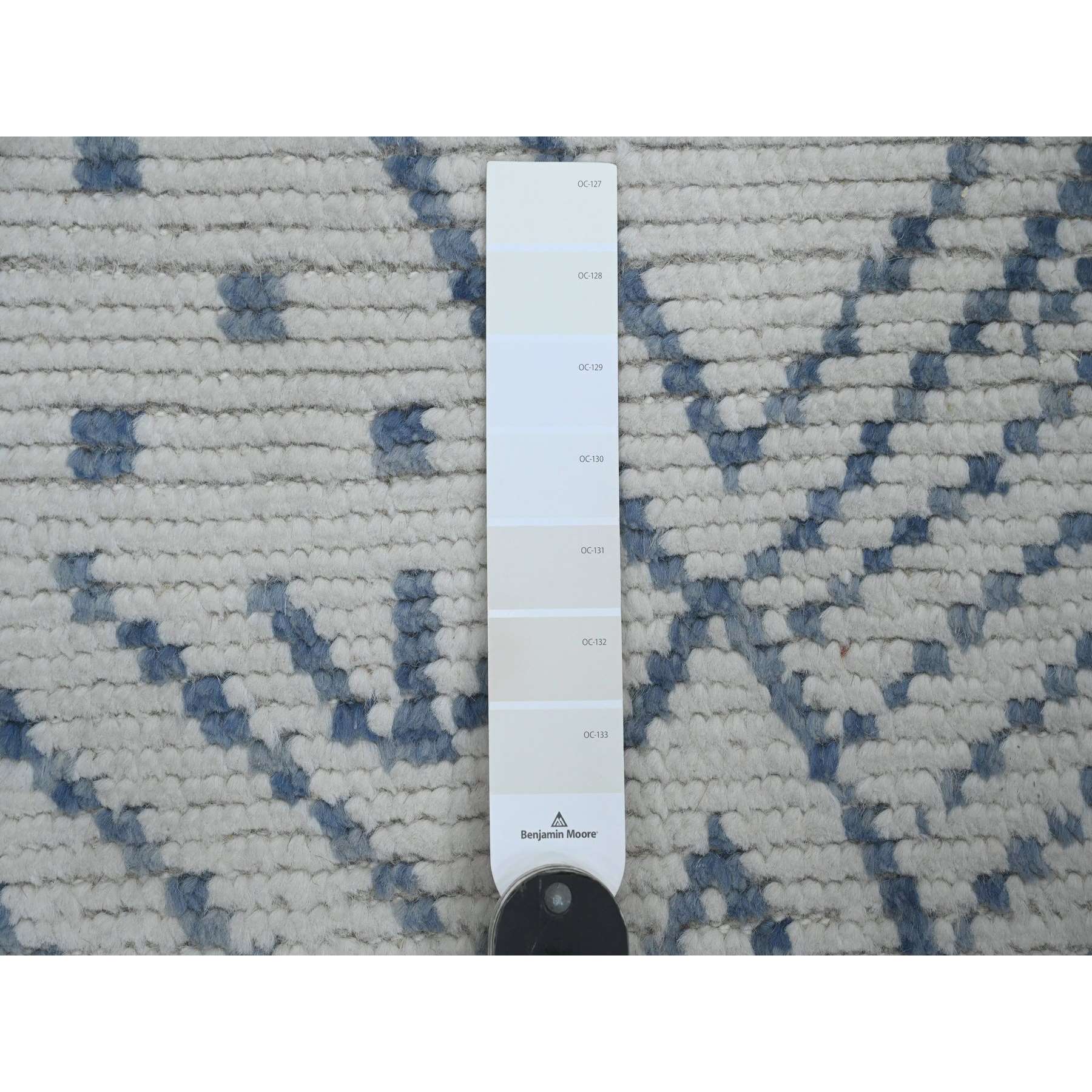Tribal-Geometric-Hand-Knotted-Rug-103740
