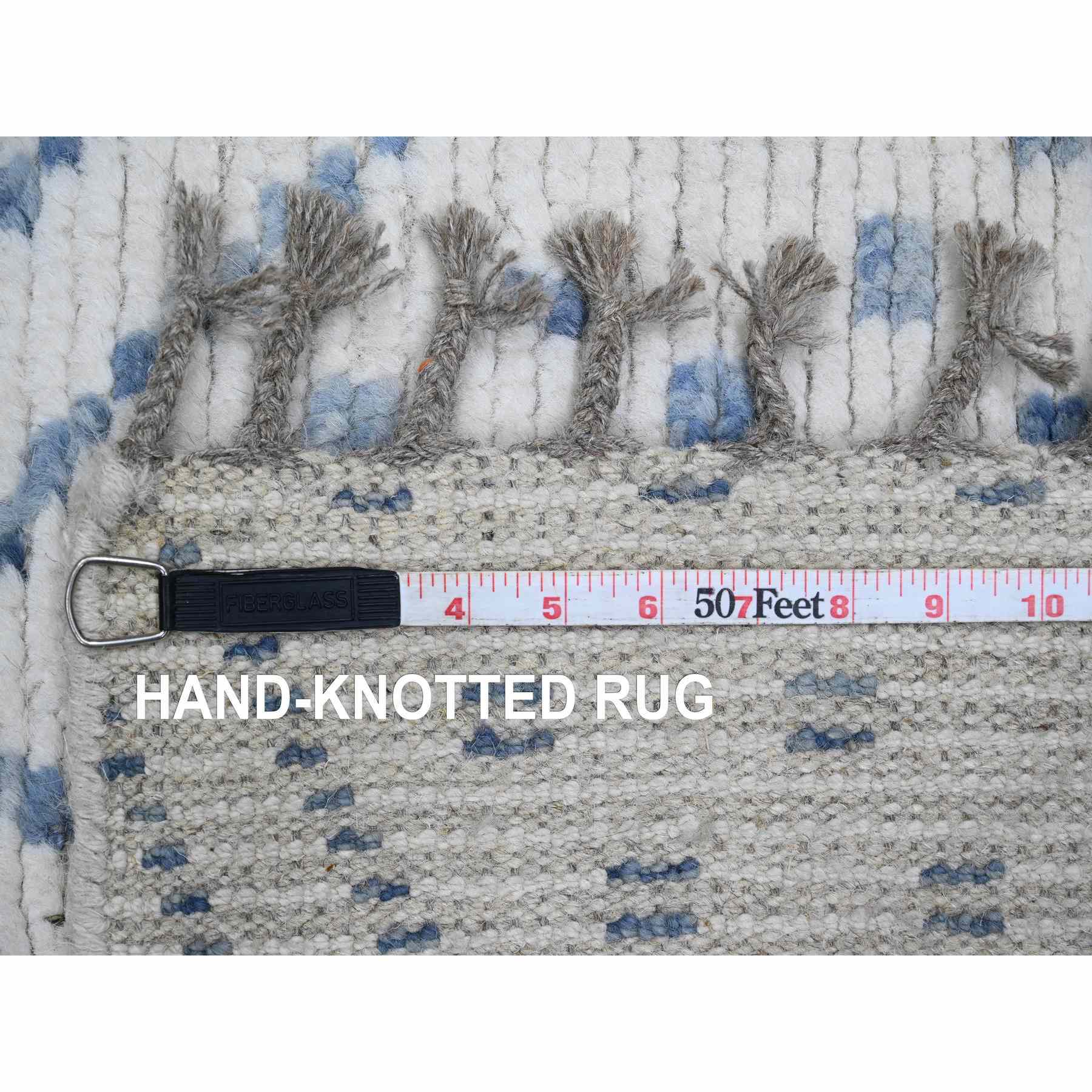 Tribal-Geometric-Hand-Knotted-Rug-103740