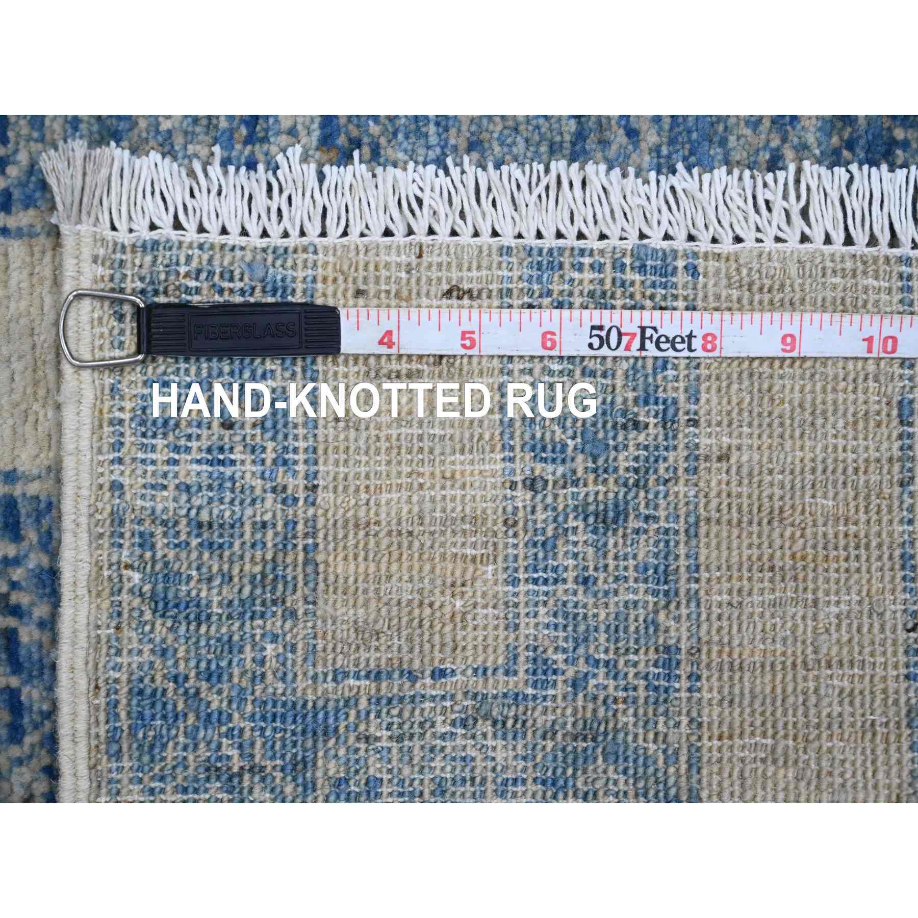 Tribal-Geometric-Hand-Knotted-Rug-104120