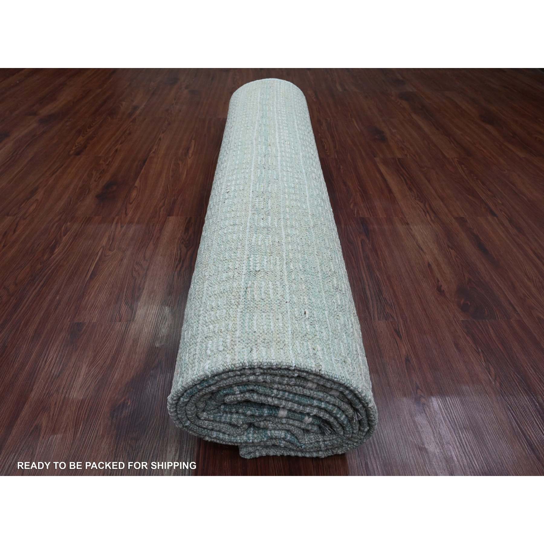 Tribal-Geometric-Hand-Knotted-Rug-104150