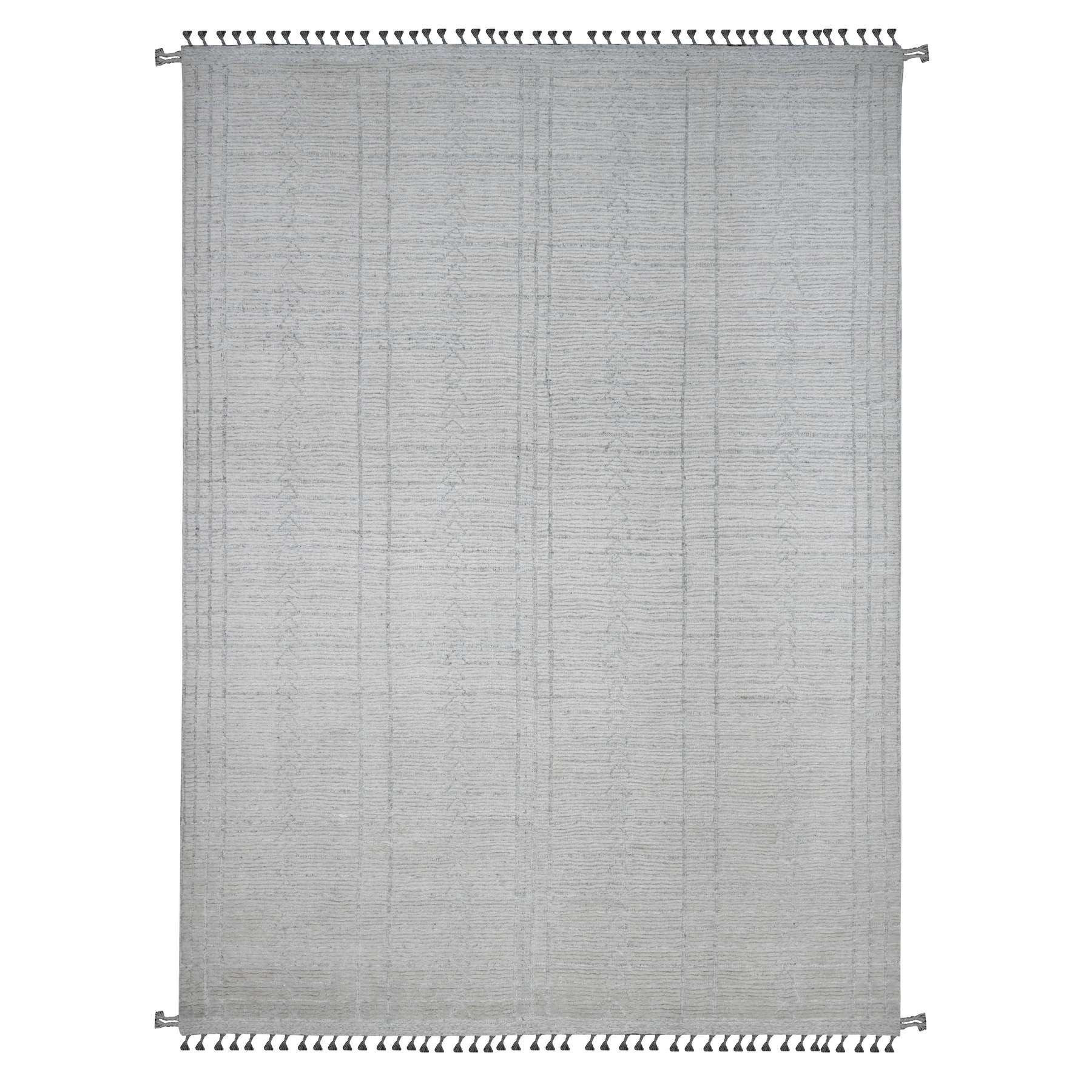 Tribal-Geometric-Hand-Knotted-Rug-104155