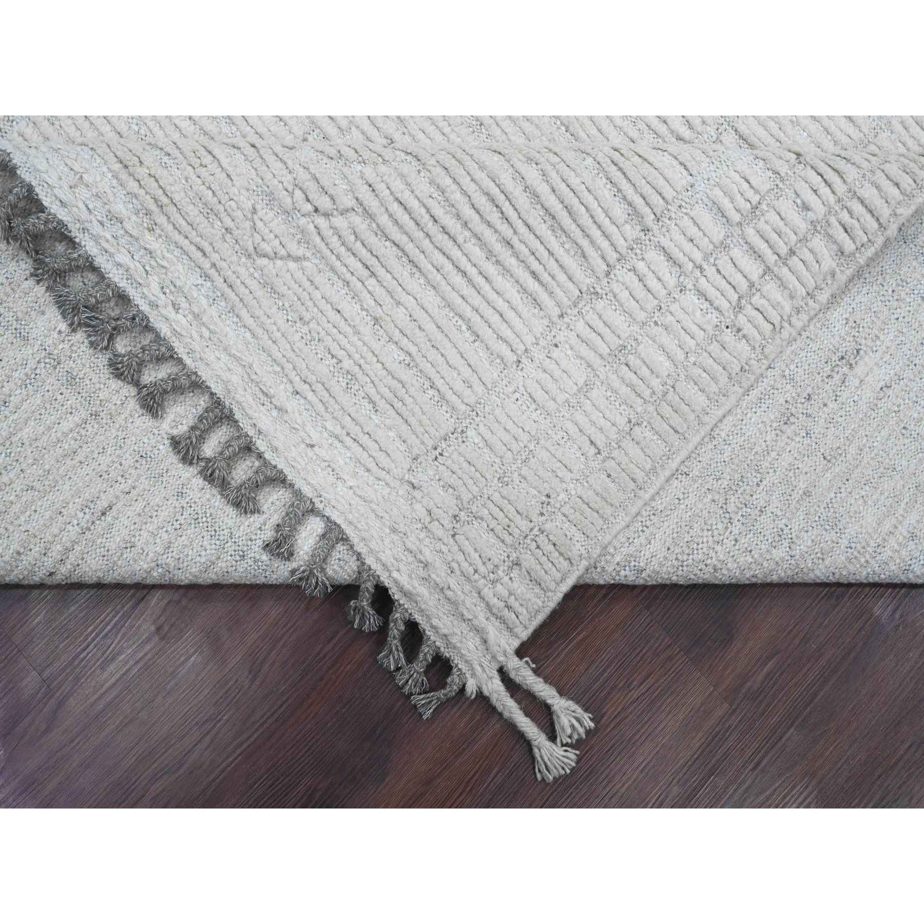 Tribal-Geometric-Hand-Knotted-Rug-104155