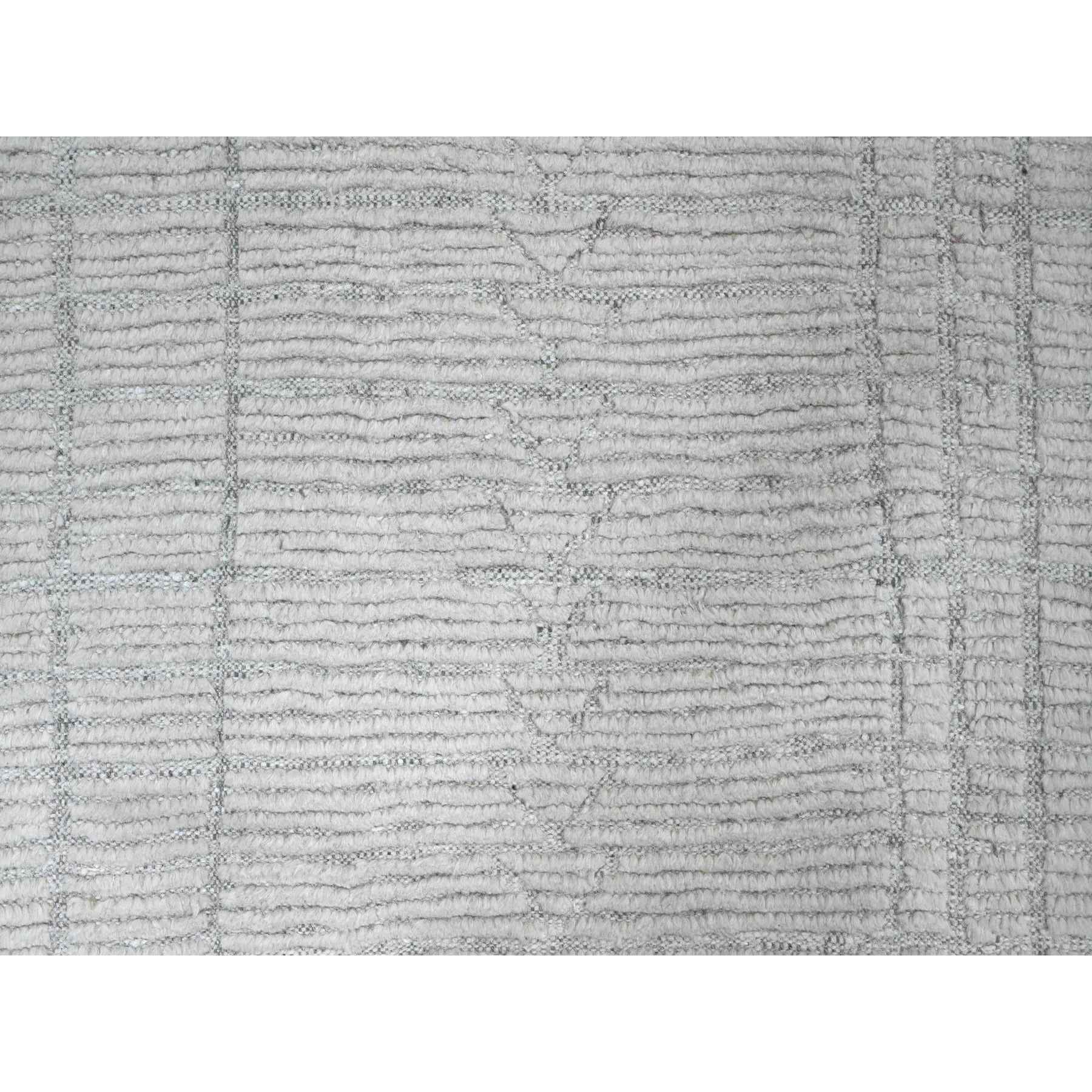 Tribal-Geometric-Hand-Knotted-Rug-104155