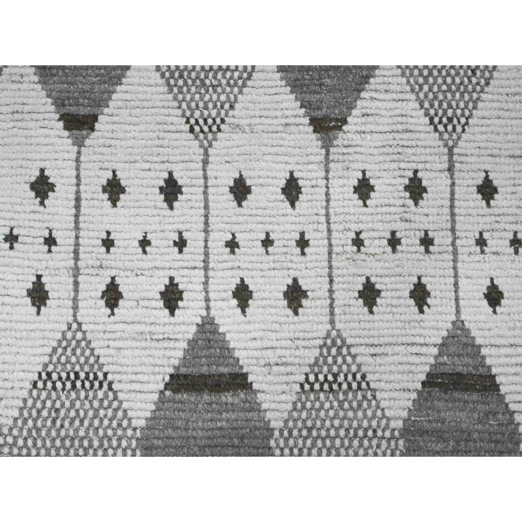 Tribal-Geometric-Hand-Knotted-Rug-104160