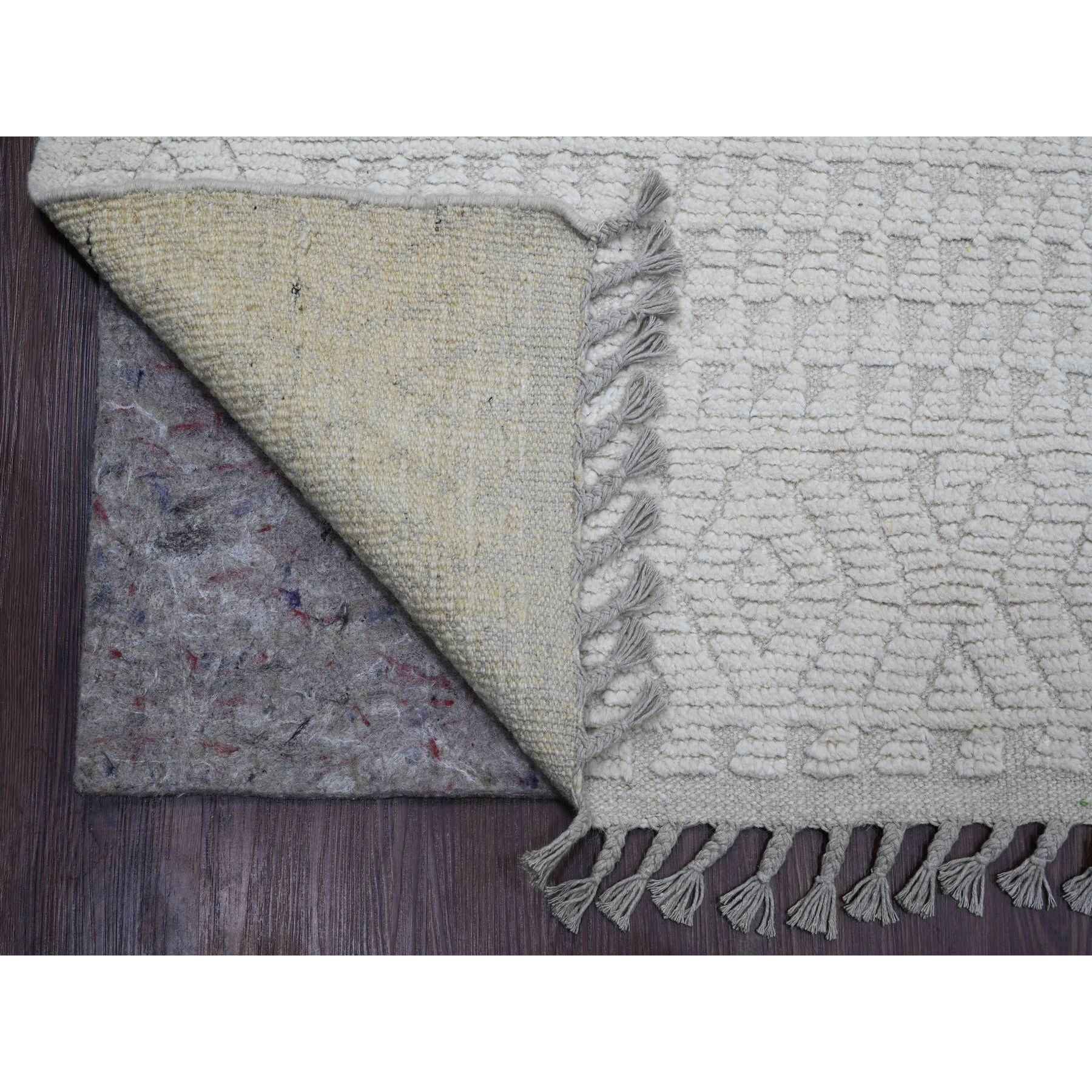 Tribal-Geometric-Hand-Knotted-Rug-104165