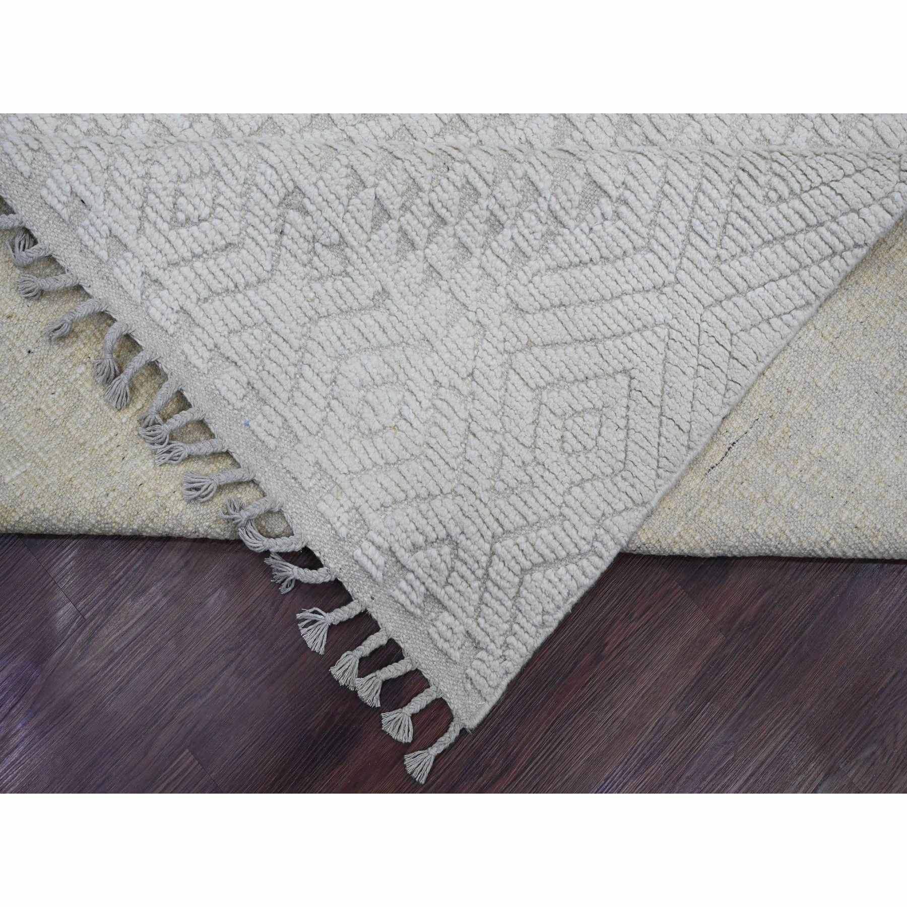 Tribal-Geometric-Hand-Knotted-Rug-104165