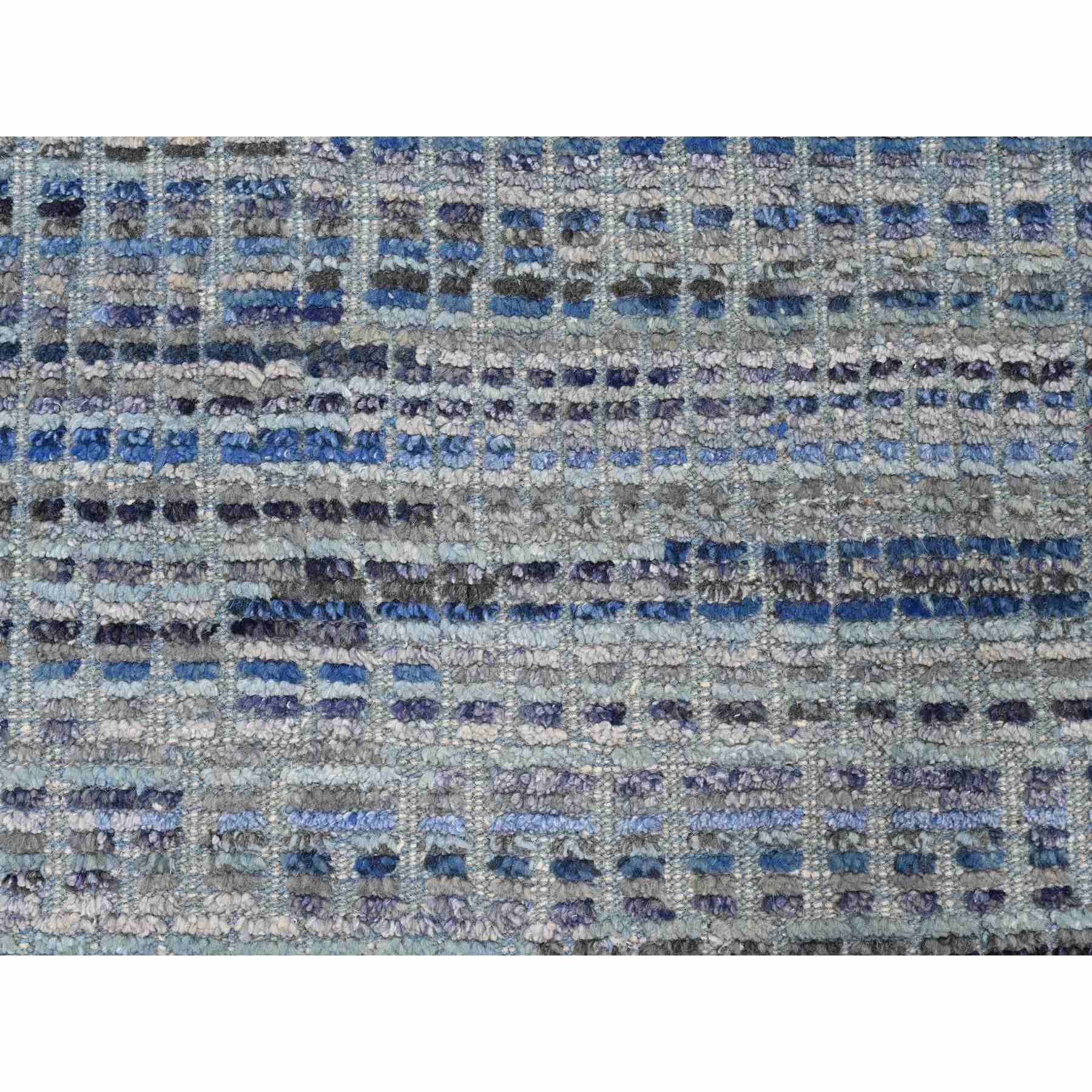 Tribal-Geometric-Hand-Knotted-Rug-104170
