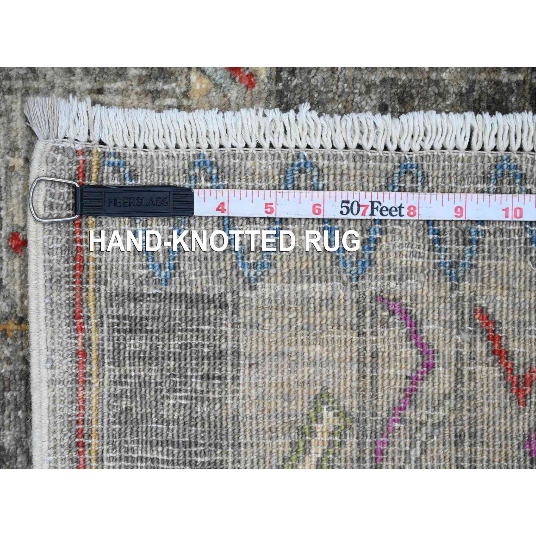 Tribal-Geometric-Hand-Knotted-Rug-104240