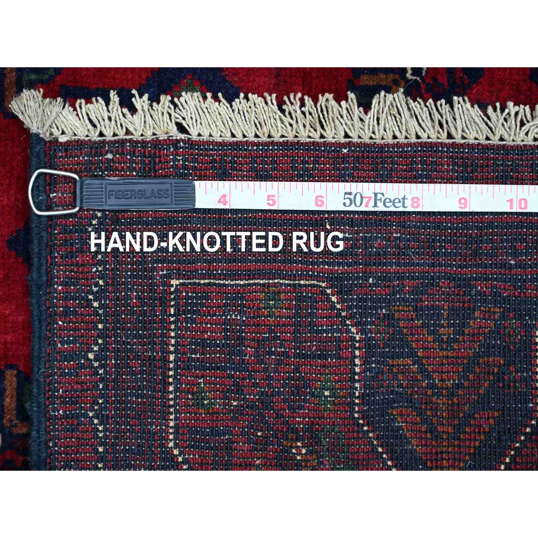 Tribal-Geometric-Hand-Knotted-Rug-104490