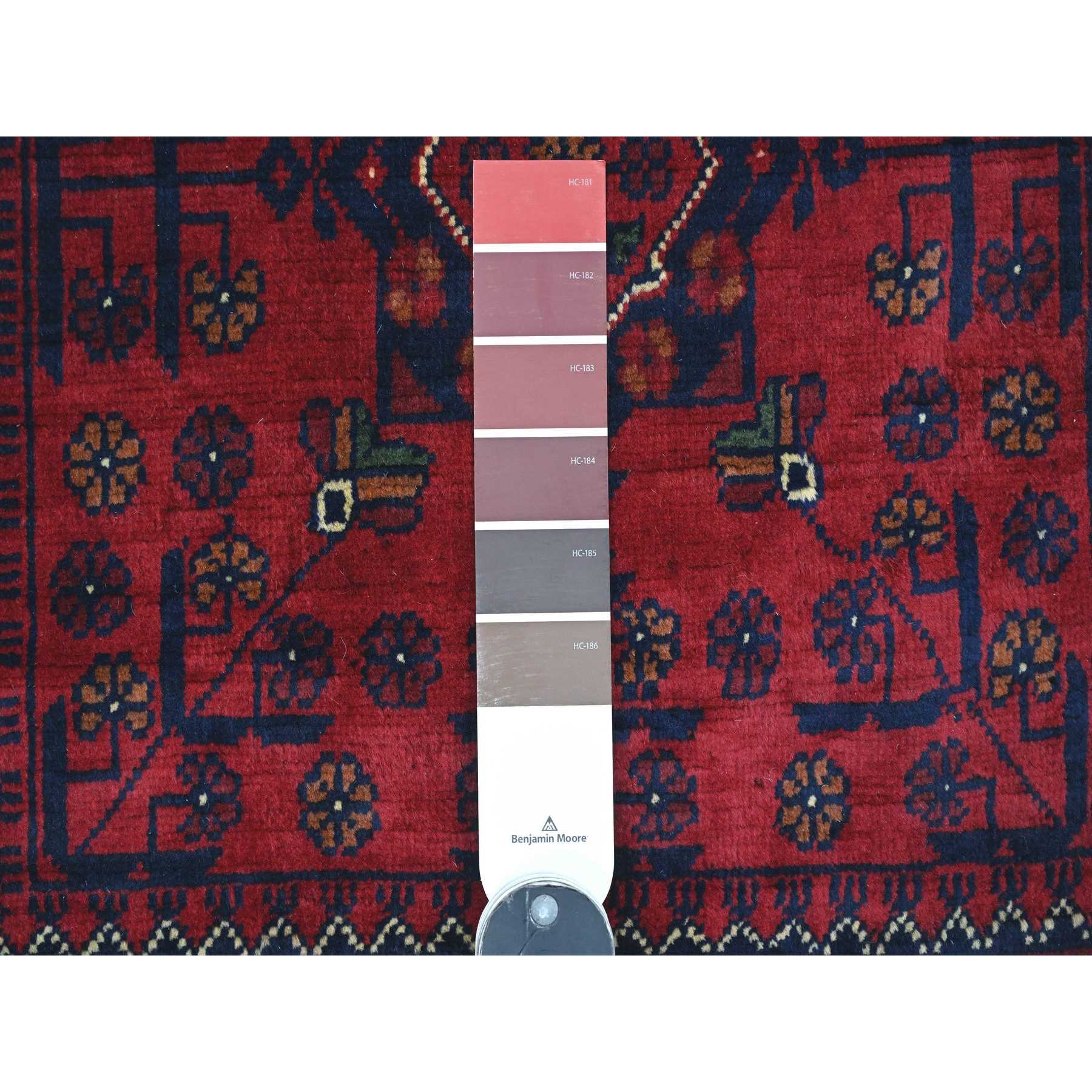 Tribal-Geometric-Hand-Knotted-Rug-104500