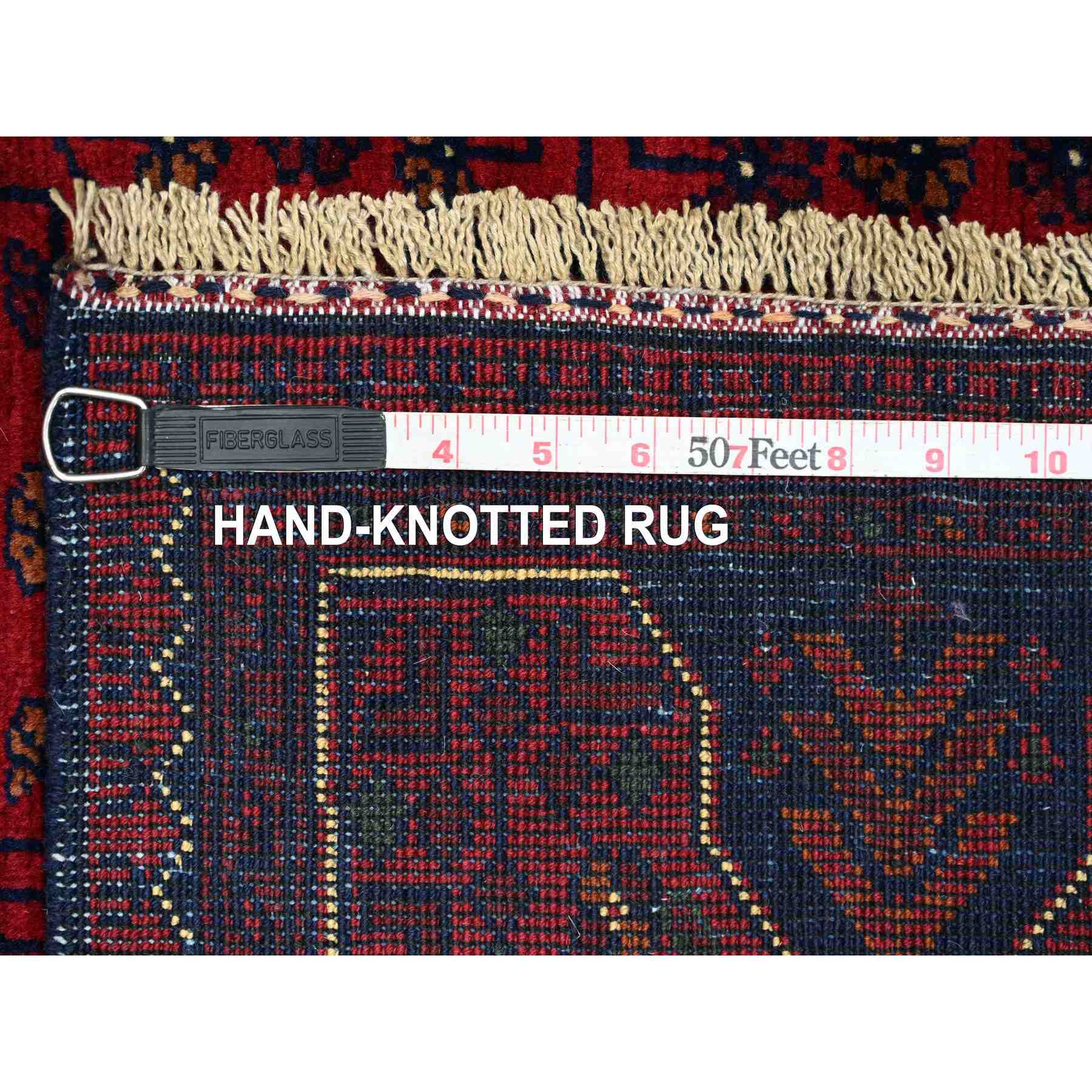 Tribal-Geometric-Hand-Knotted-Rug-104500