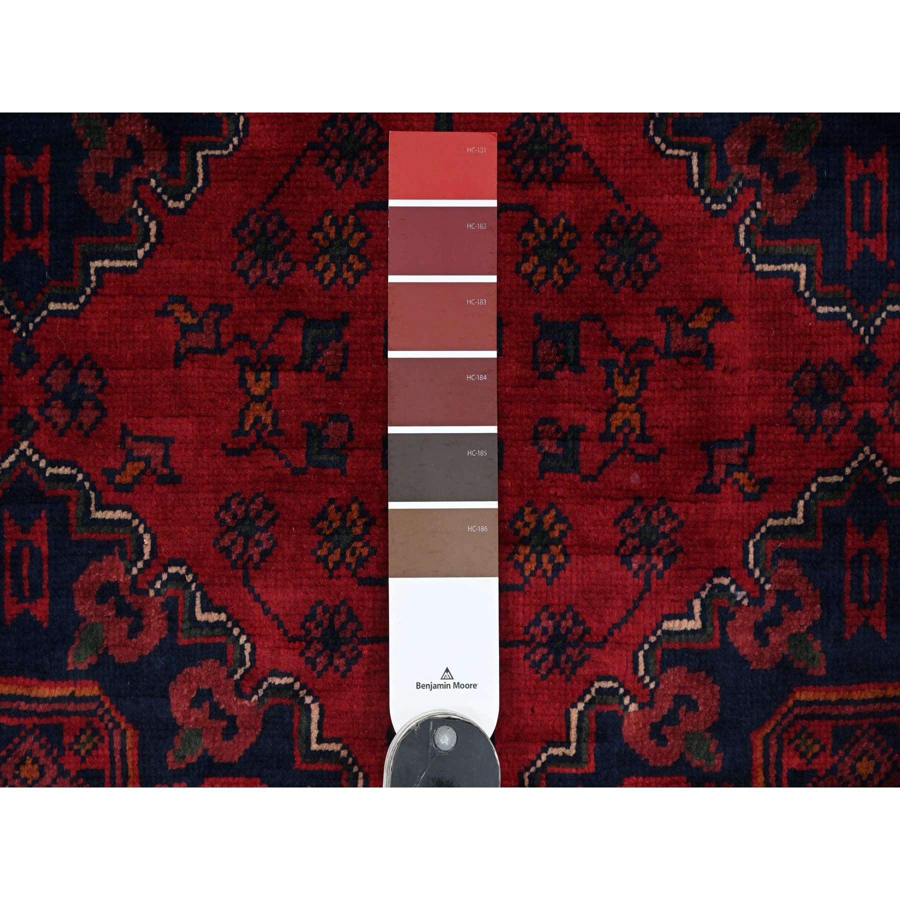 Tribal-Geometric-Hand-Knotted-Rug-104535