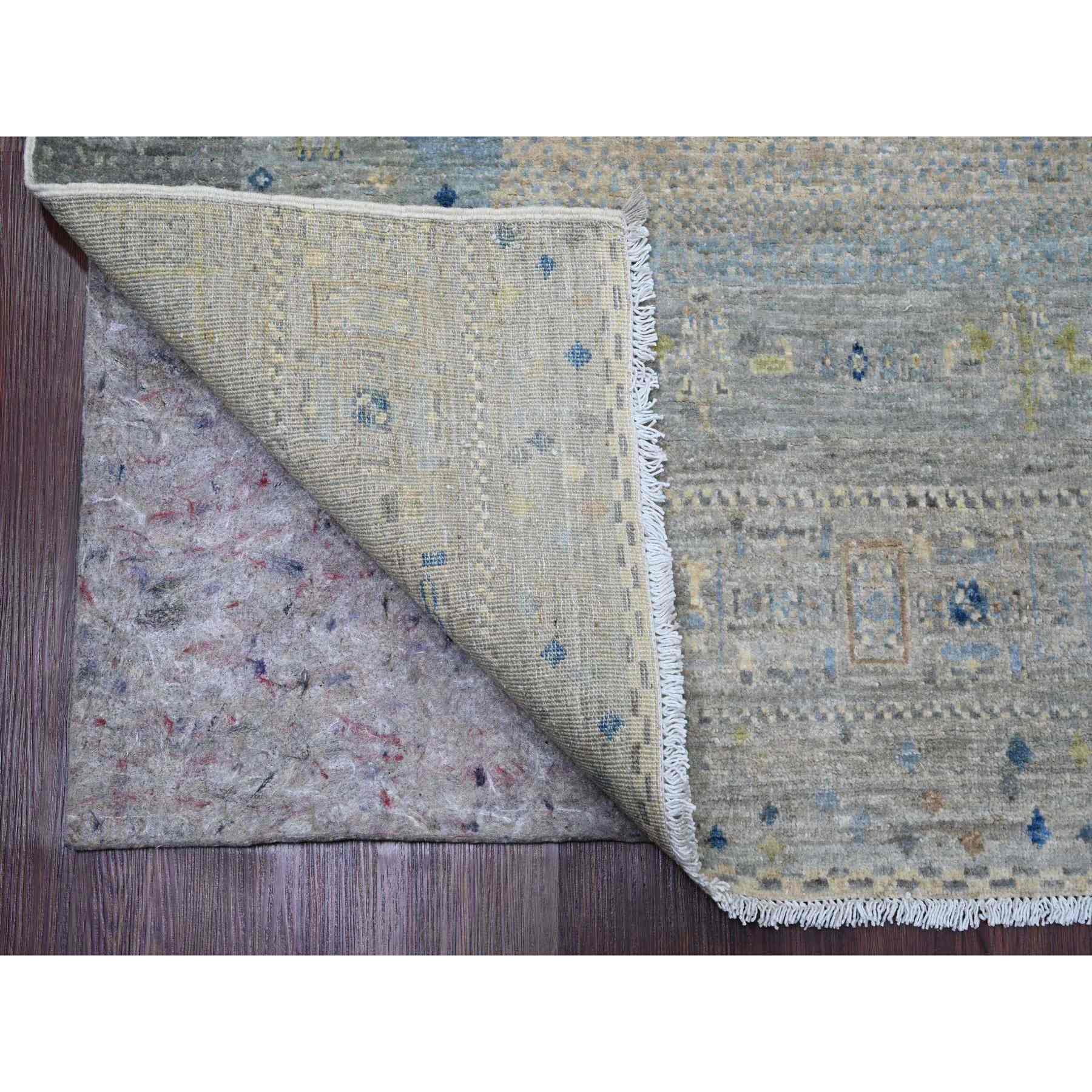 Tribal-Geometric-Hand-Knotted-Rug-104575