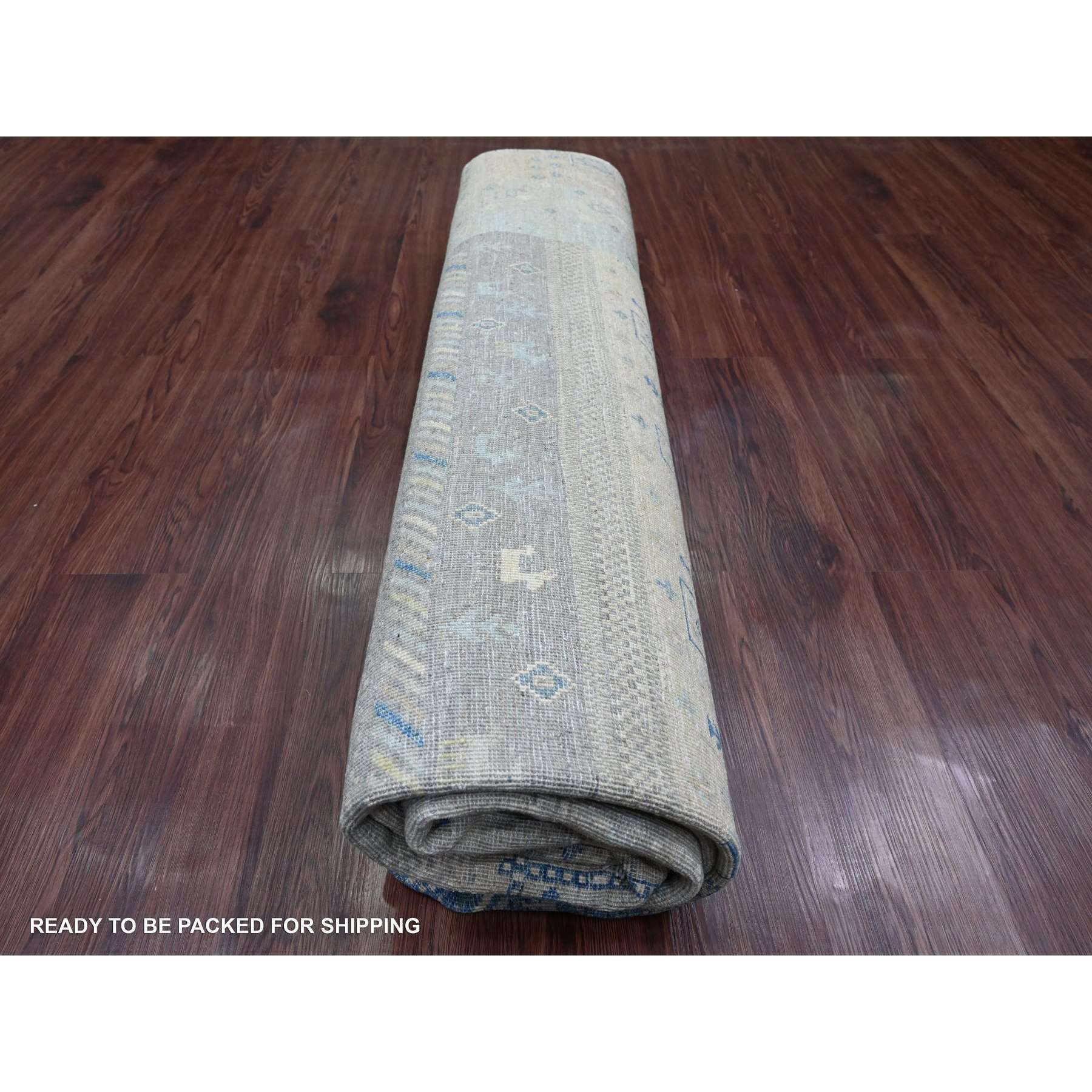 Tribal-Geometric-Hand-Knotted-Rug-104575