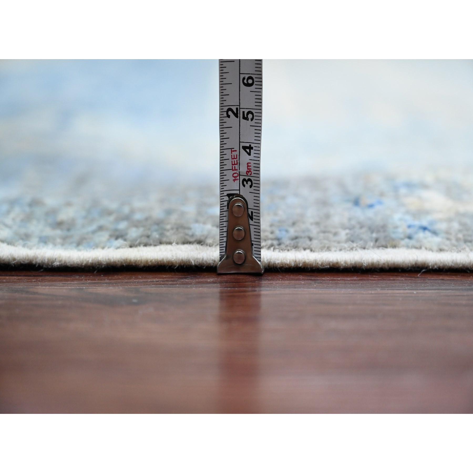 Tribal-Geometric-Hand-Knotted-Rug-104575