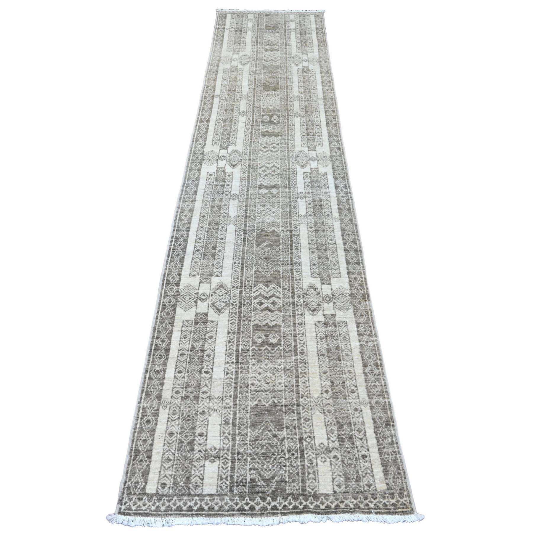 Tribal-Geometric-Hand-Knotted-Rug-104685