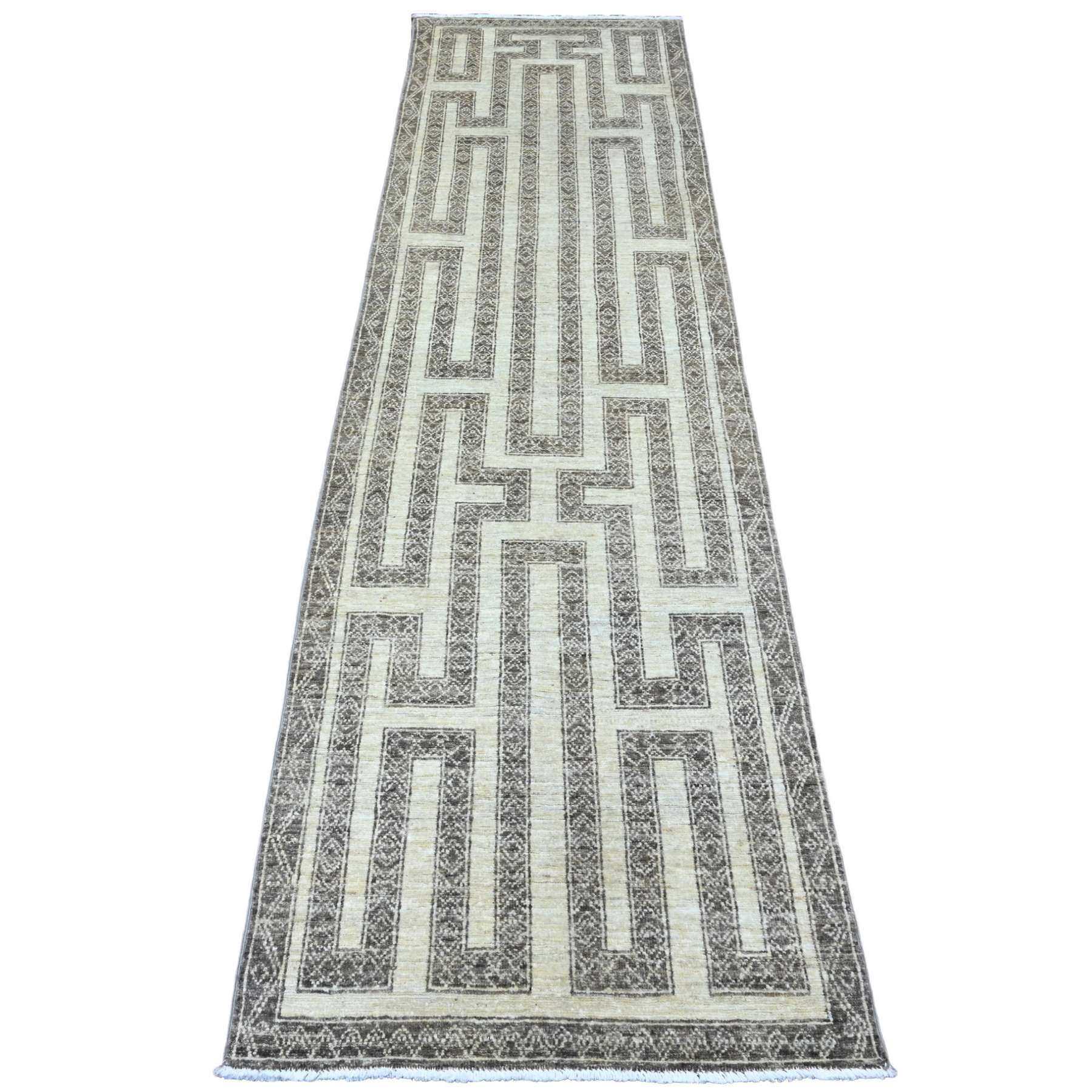 Tribal-Geometric-Hand-Knotted-Rug-104700