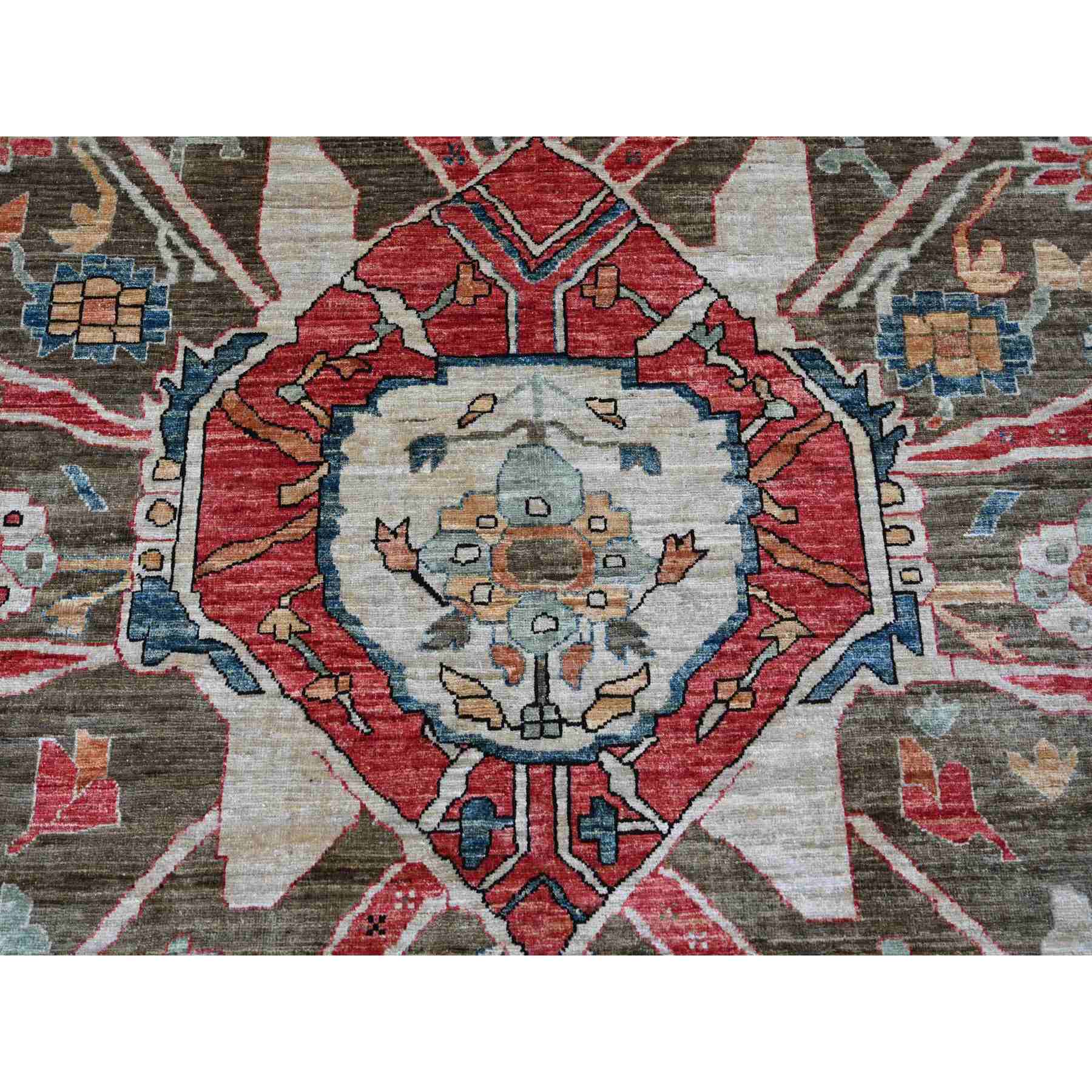 Heriz-Hand-Knotted-Rug-105630