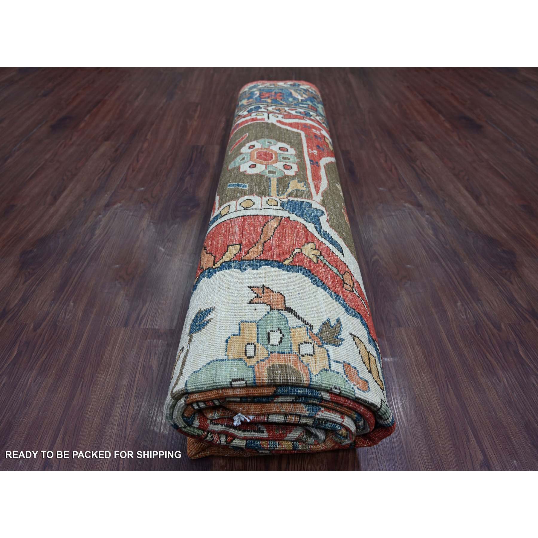 Heriz-Hand-Knotted-Rug-105630