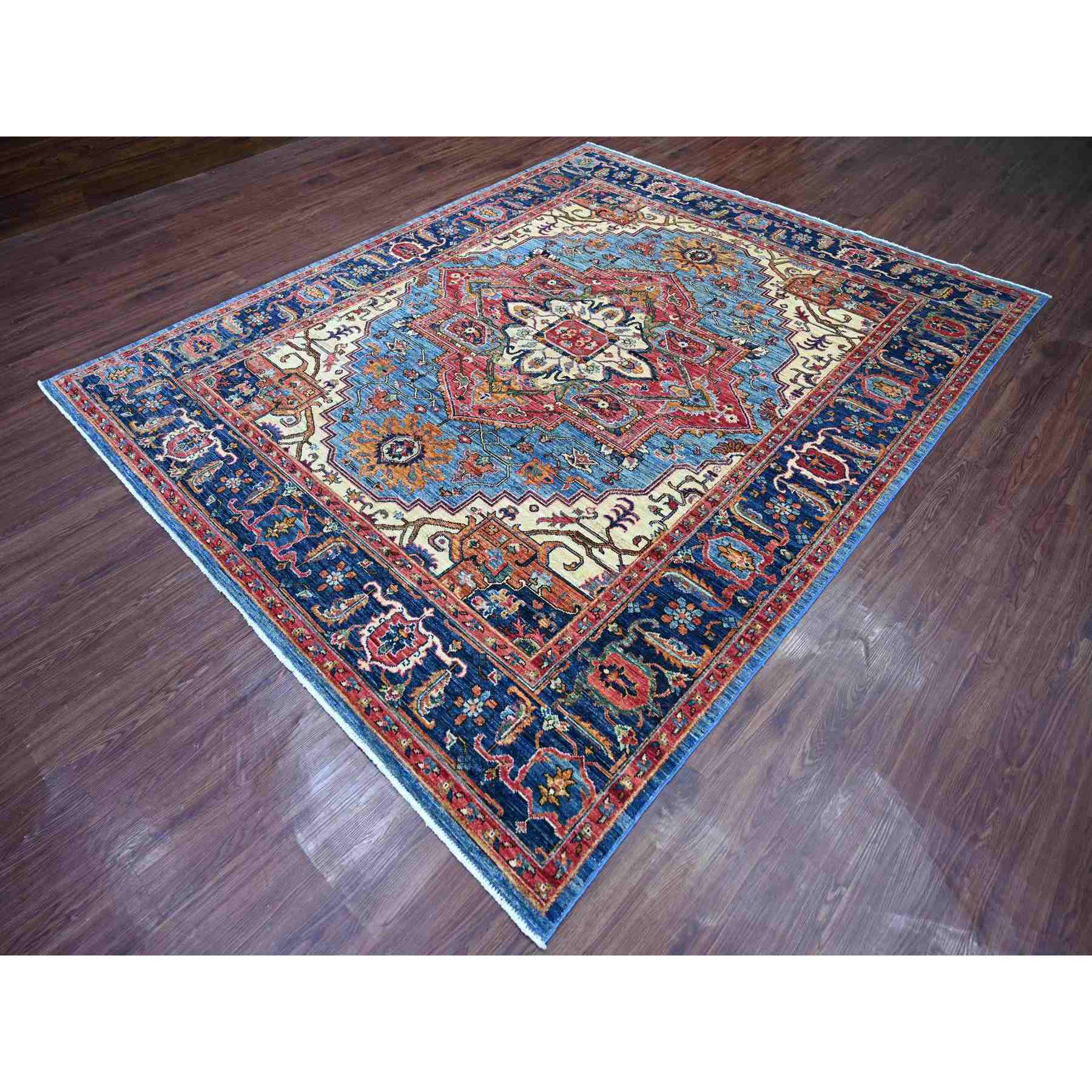 Heriz-Hand-Knotted-Rug-106070